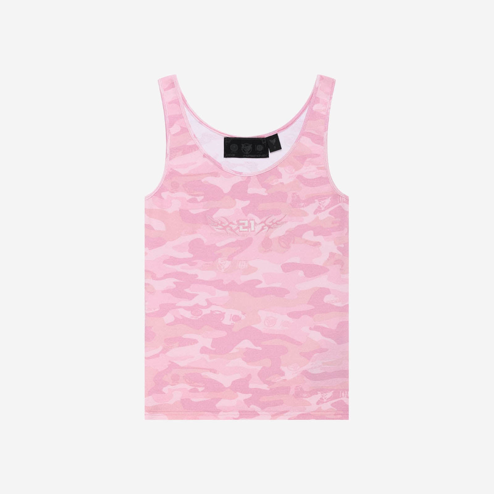 CAMO GIRLS TANKTOP PINK