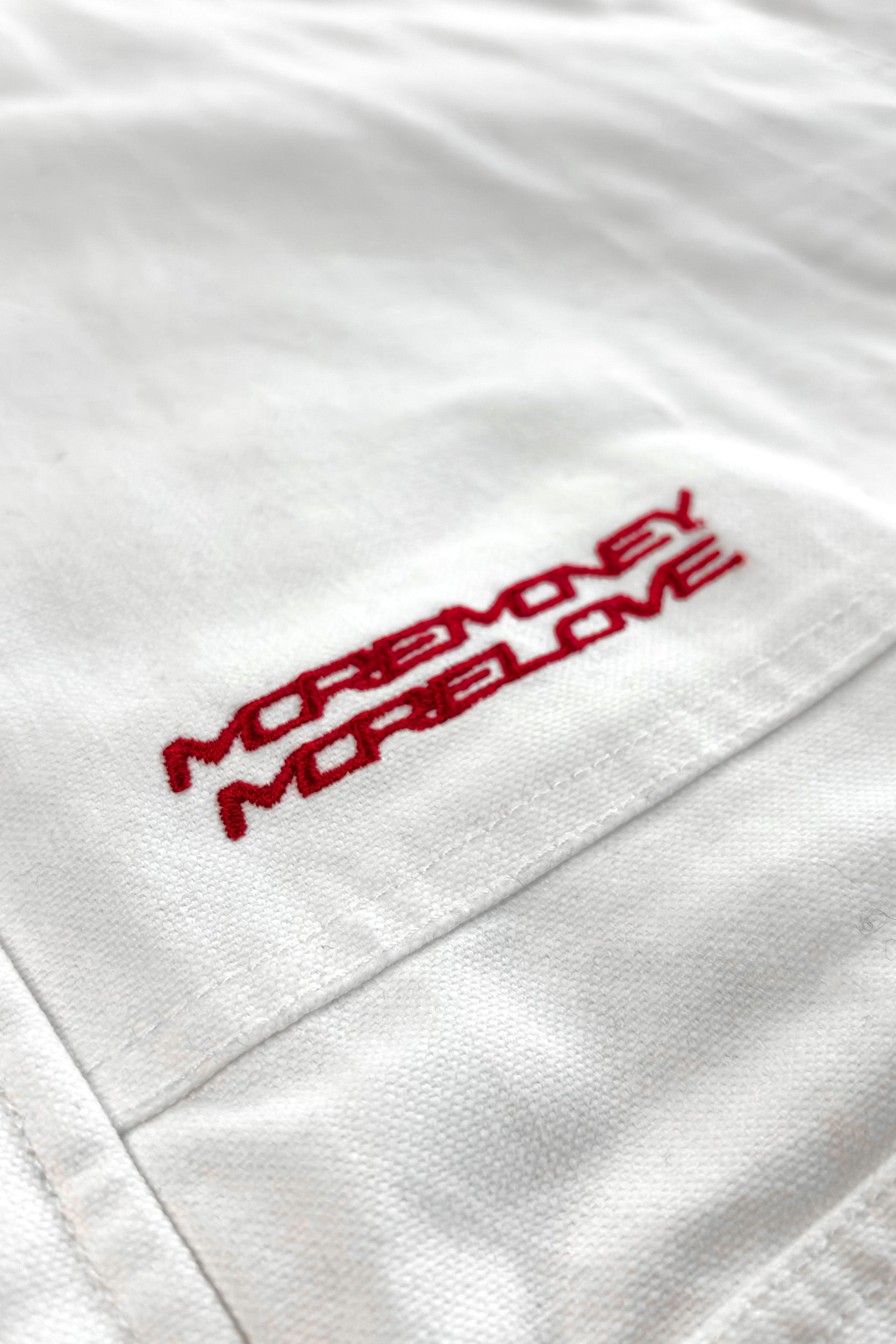 UTILITY CANVAS JACKET WHITE DUST