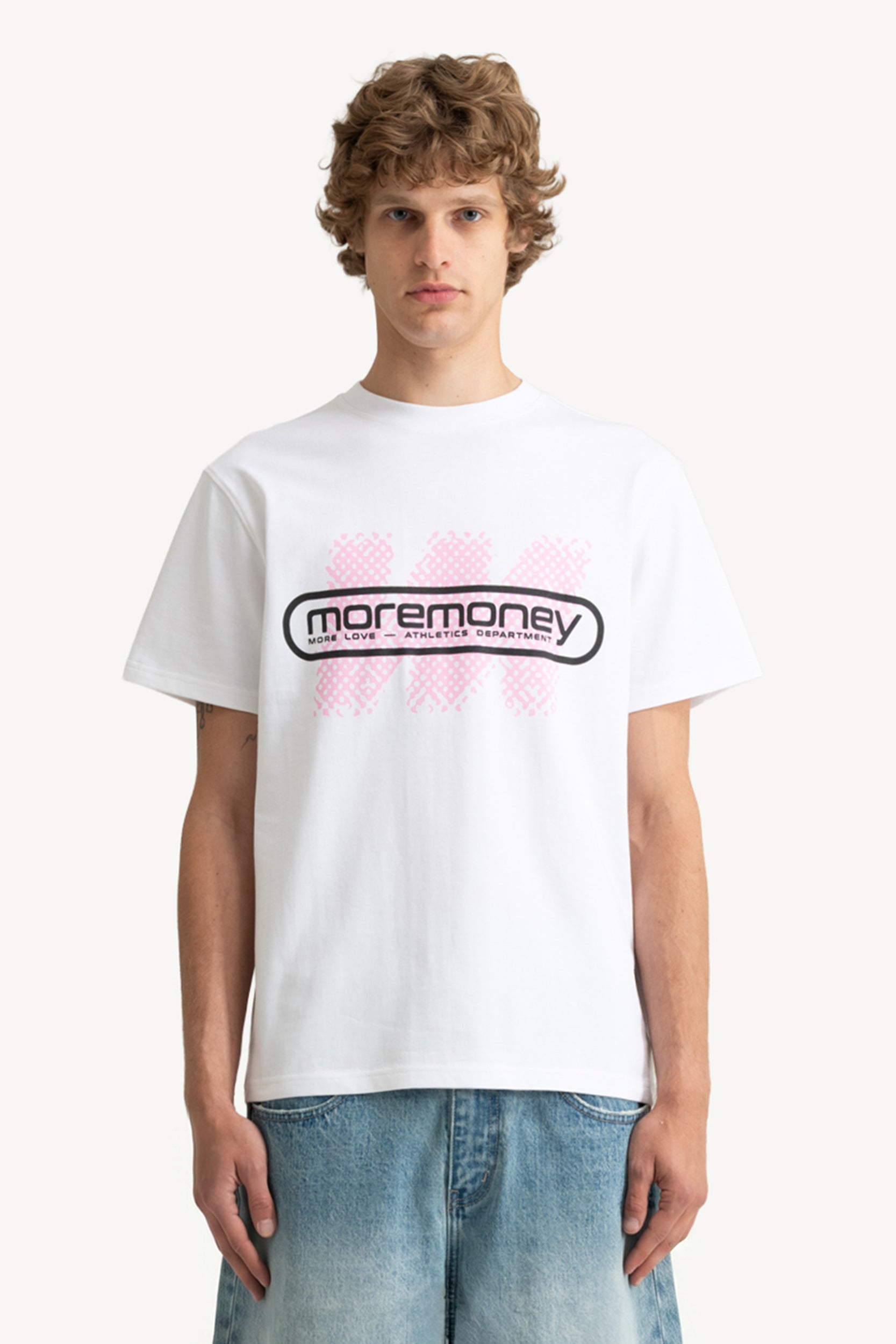 ATHLETICS DEPT. TEE WHITE