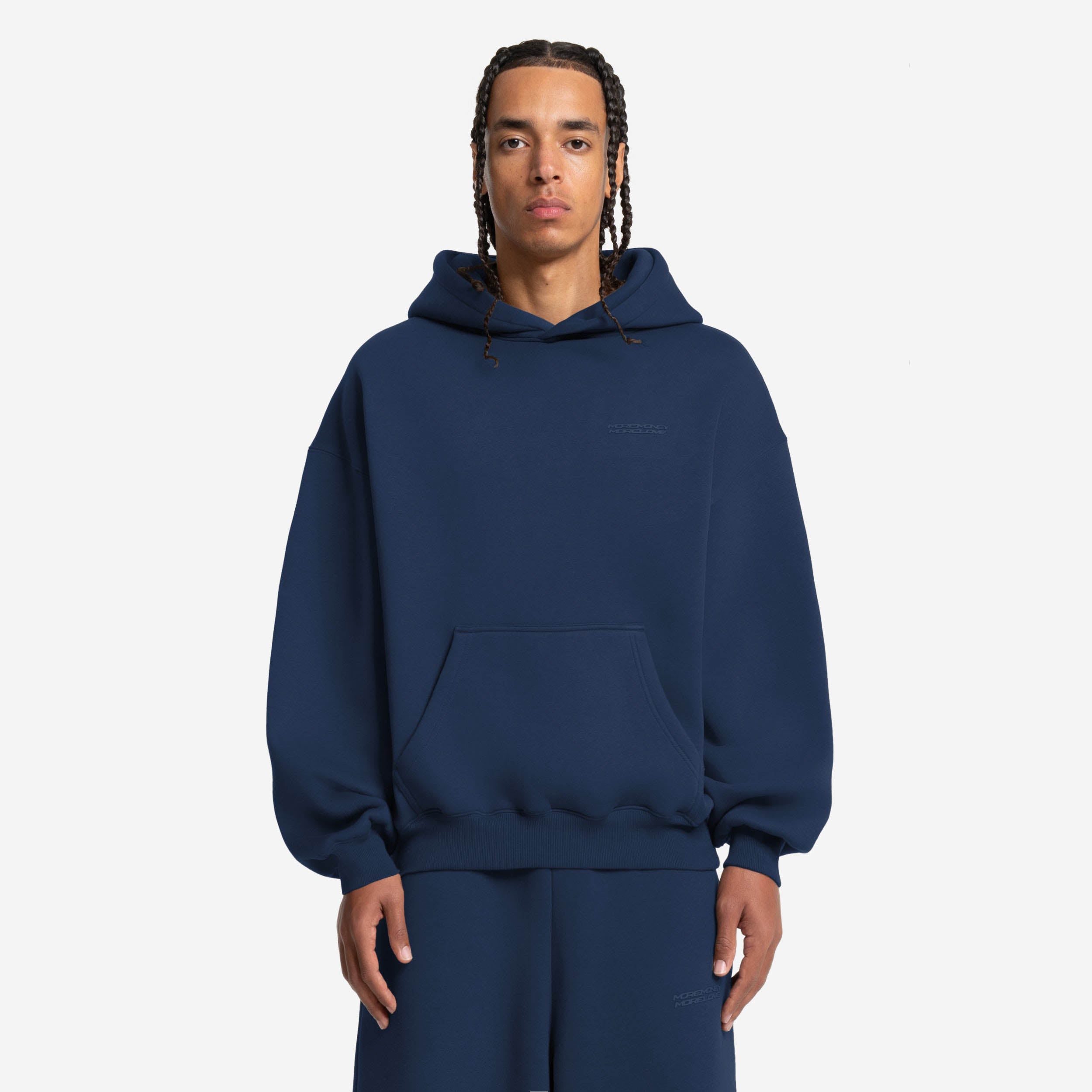 CLOUDS HOODIE NAVY