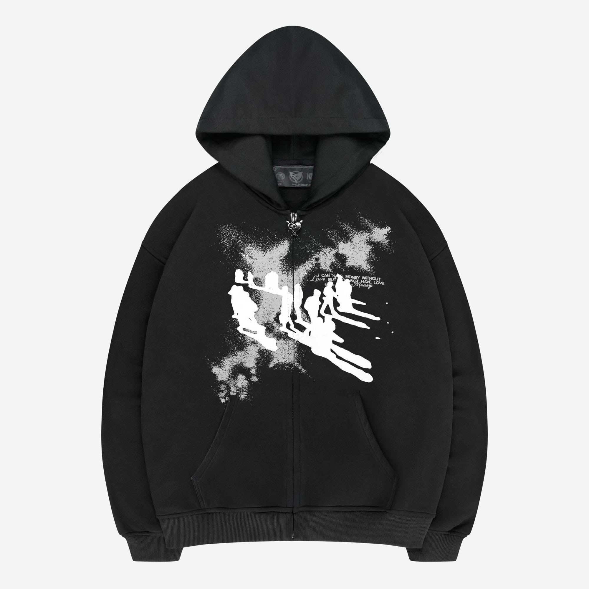 TRANSCENDENTAL ZIP ALL BLACK