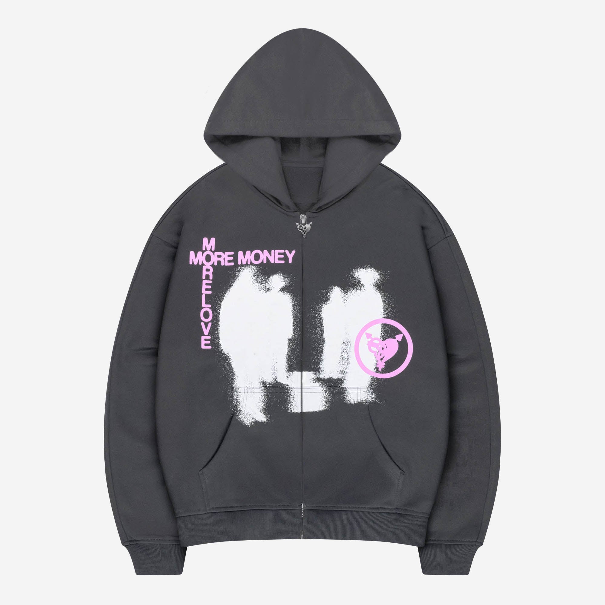 LOST BOND ZIP DARK GREY