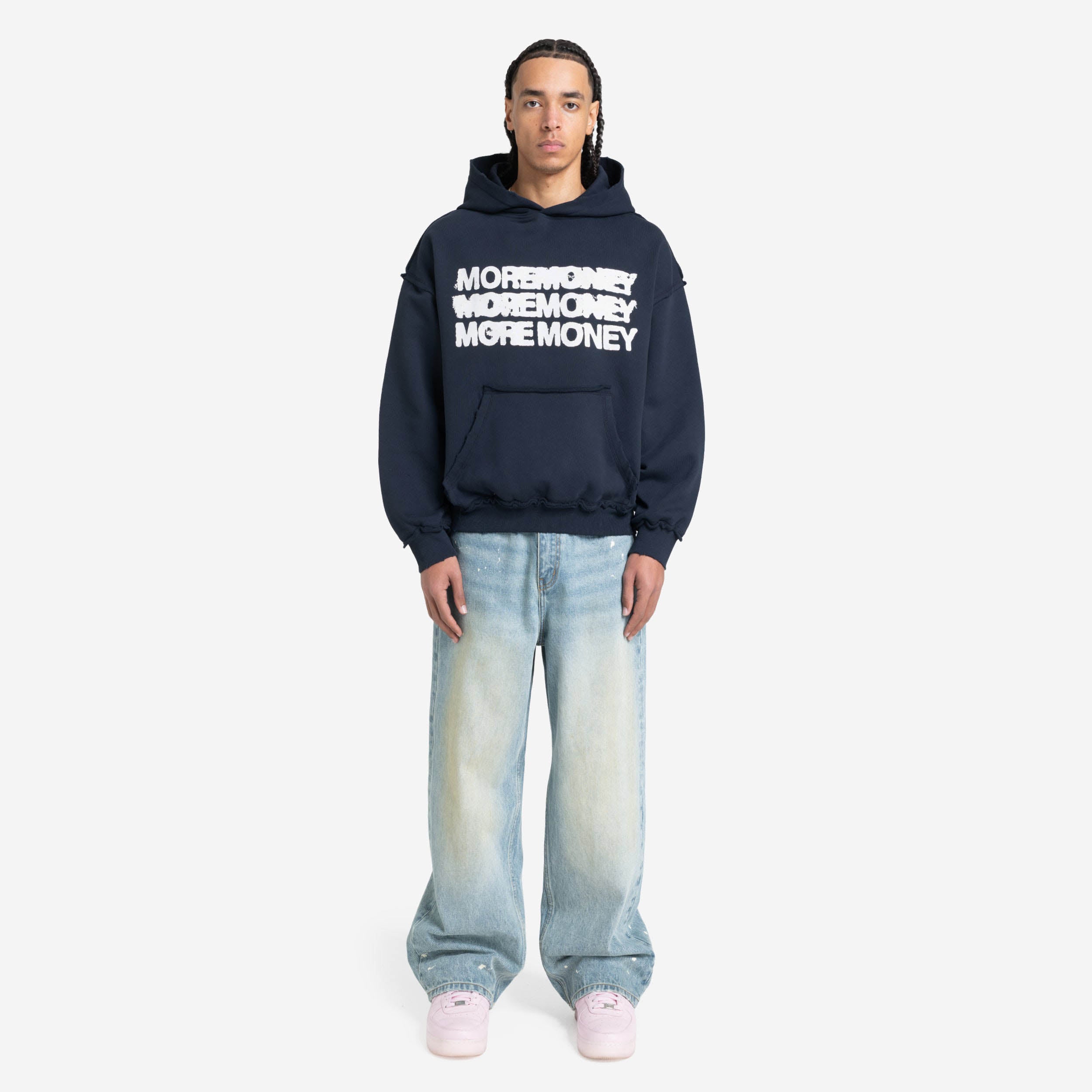 TRIOLOGY HOODIE NAVY