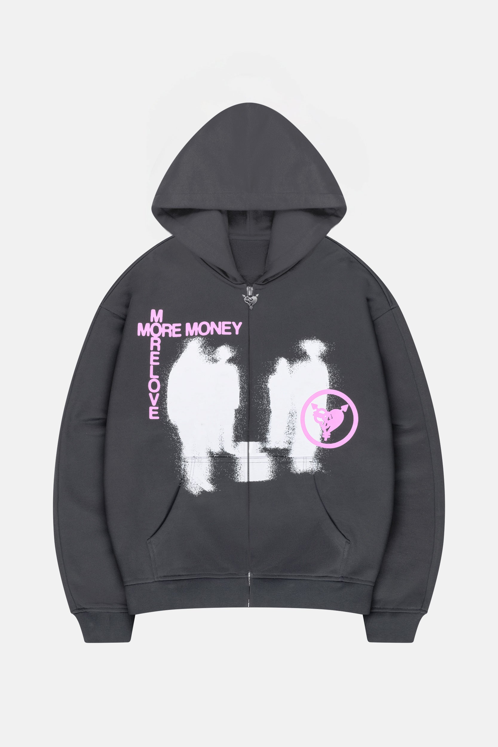 LOST BOND ZIP DARK GREY