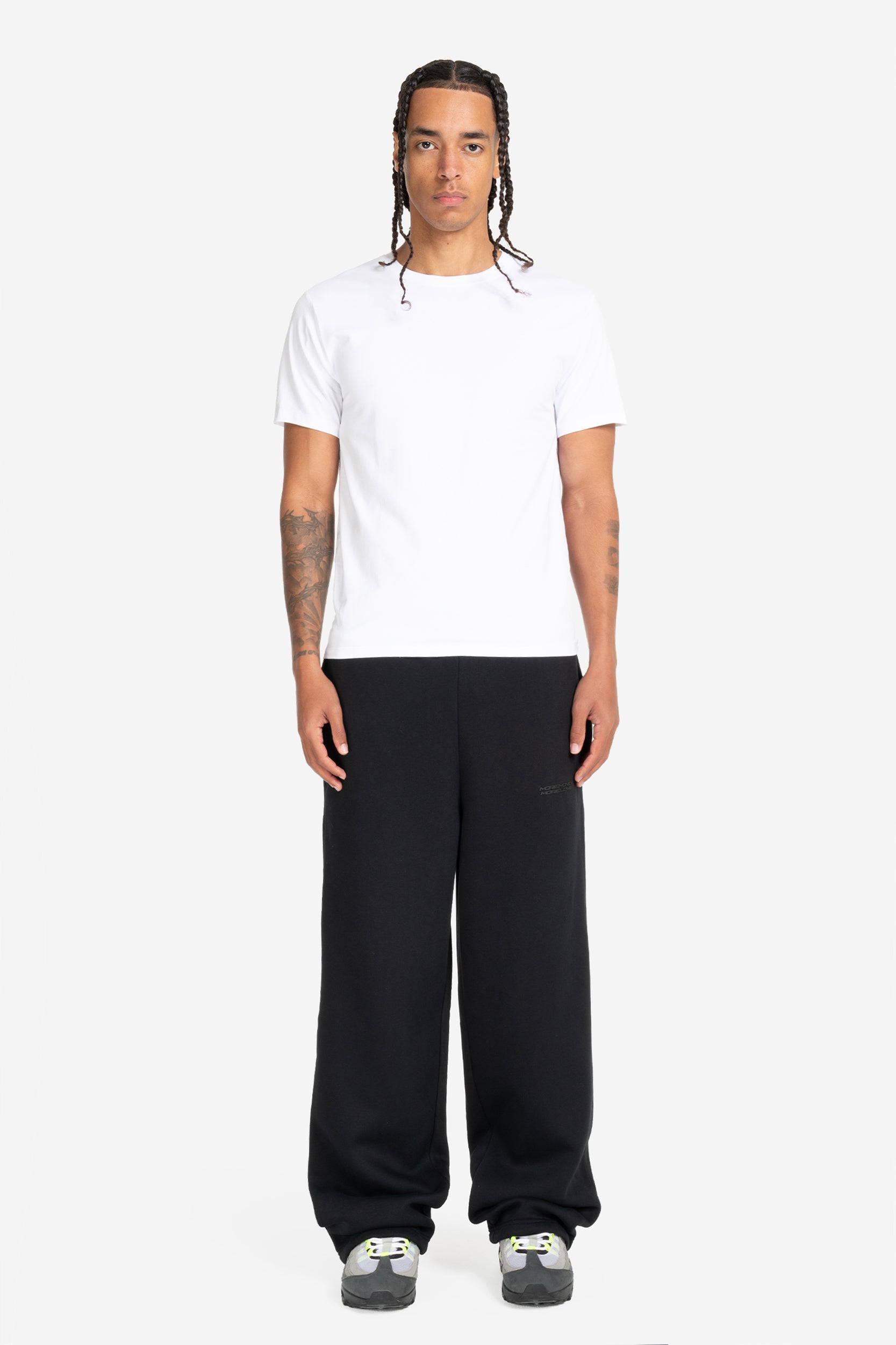 SLIM FIT TEE WHITE (2-PACK)