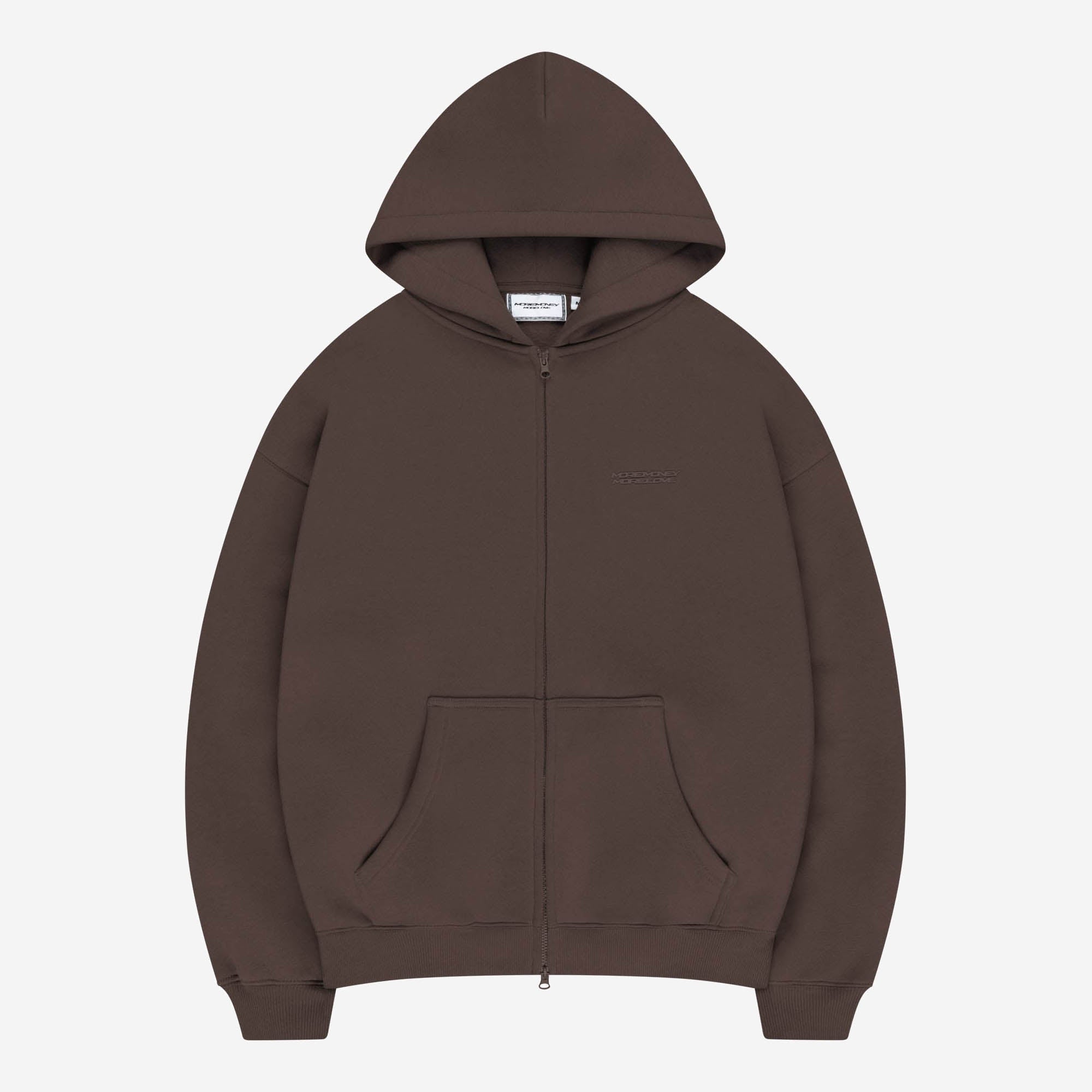 CLOUDS ZIP BROWN