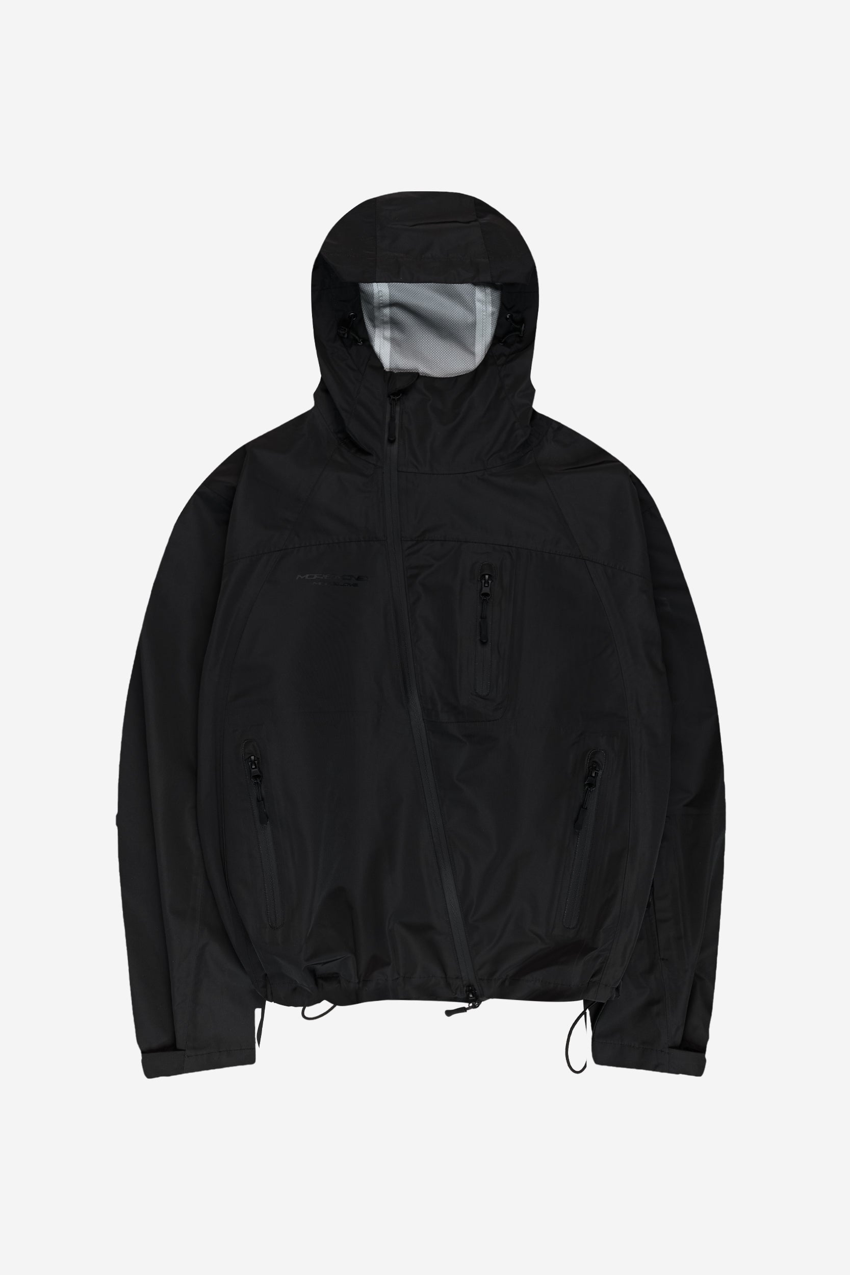 WATERPROOF SHELL JACKET BLACK