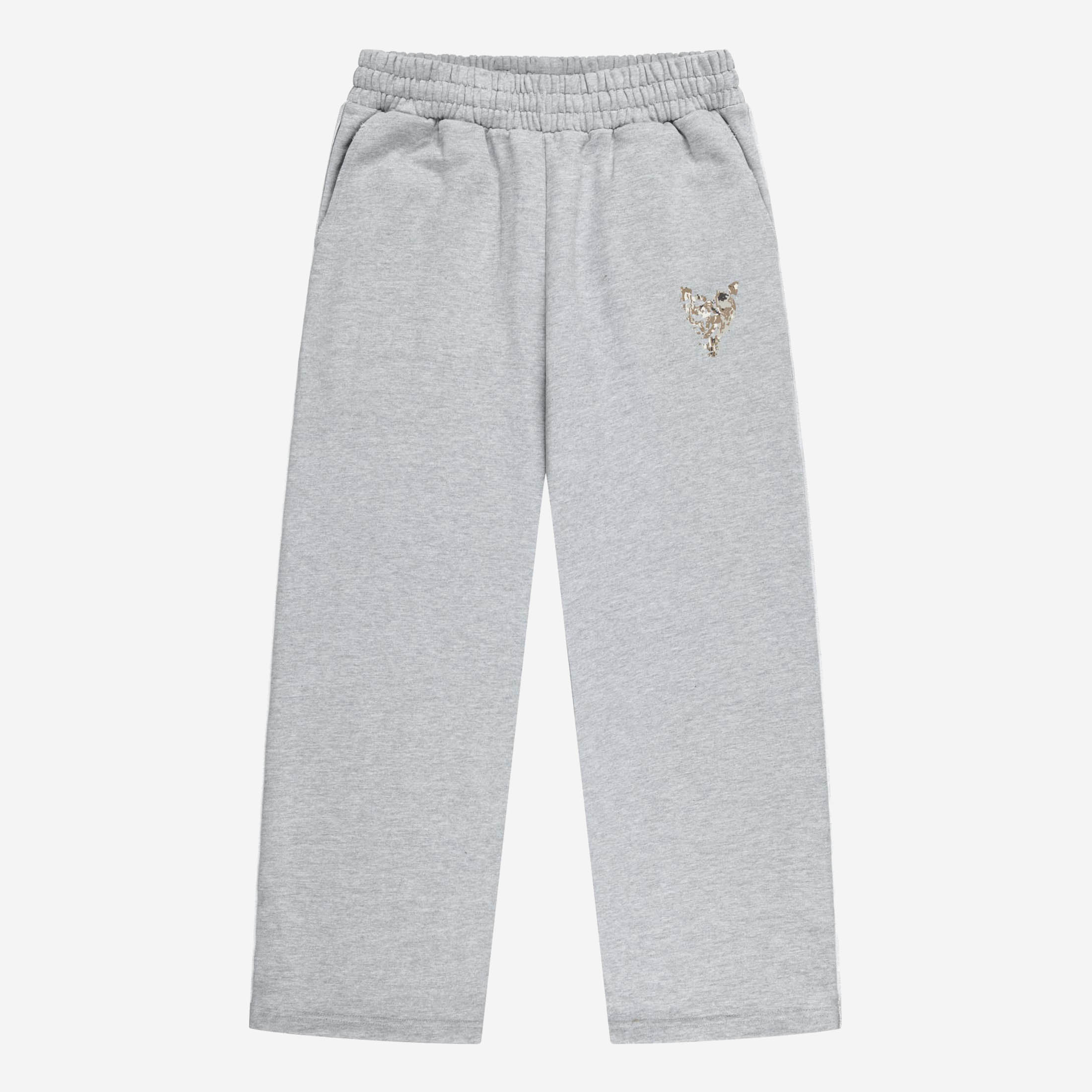 MONEY CALLING FLATLOCK JOGGER GRAY MELANGE