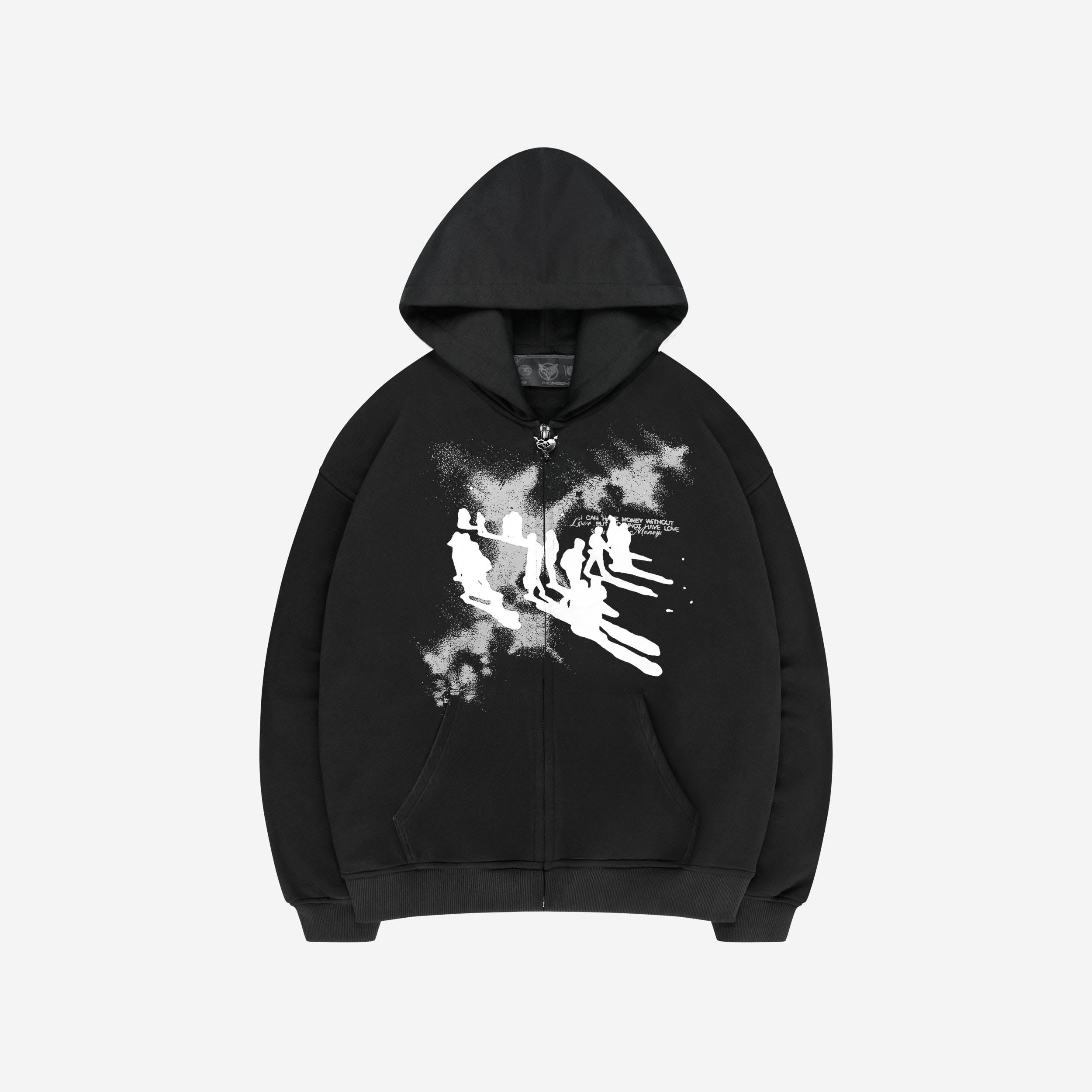 TRANSCENDENTAL ZIP ALL BLACK