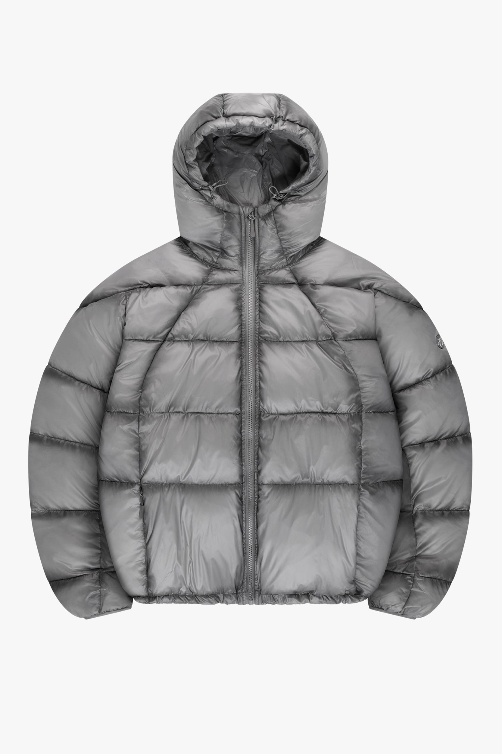 BIG PUFFA JACKET METALLIC GREY