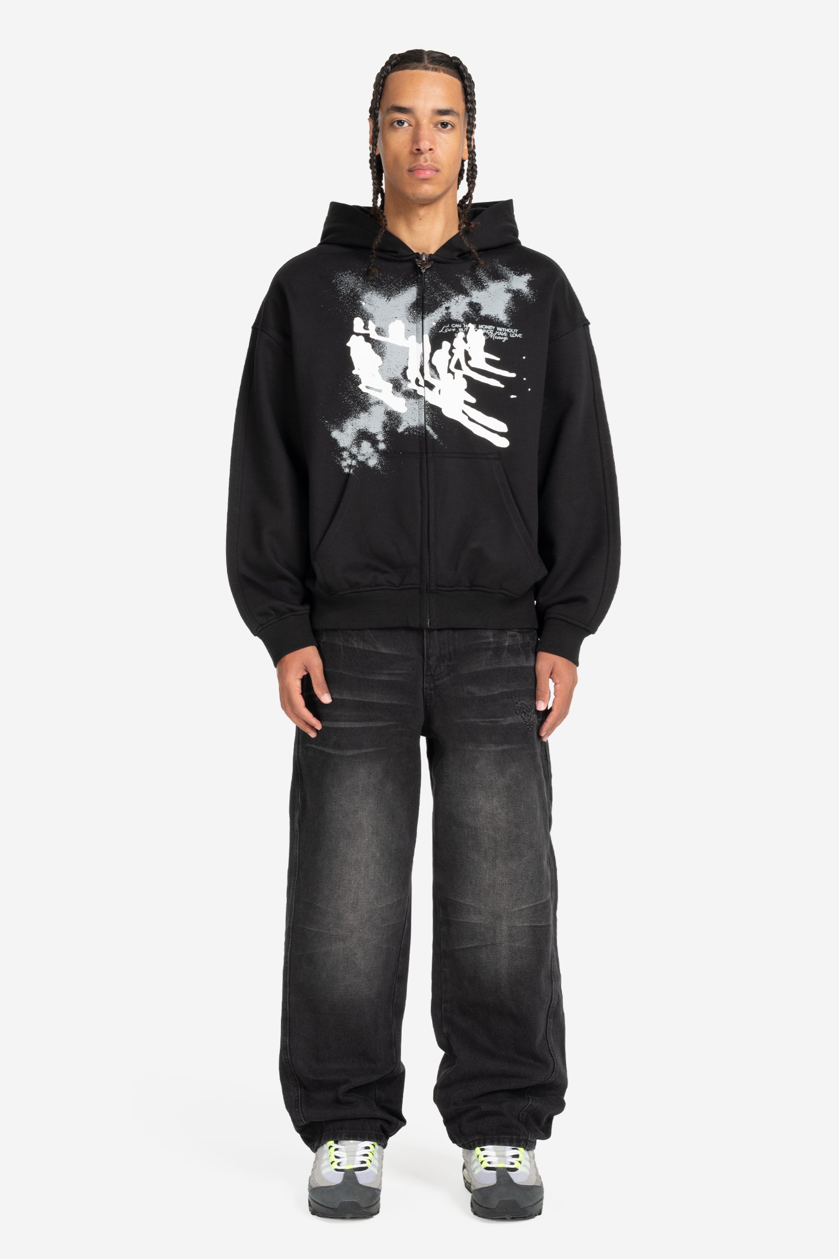 TRANSCENDENTAL ZIP ALL BLACK