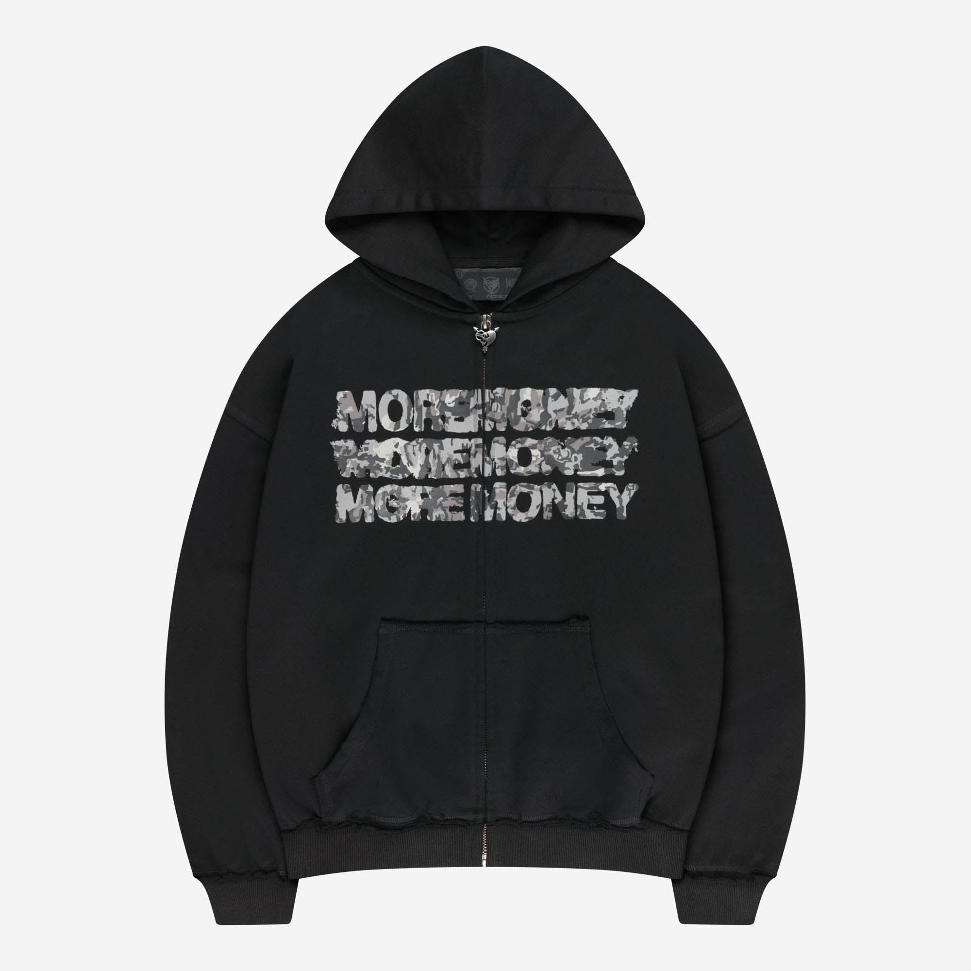 MONEY CALLING FLATLOCK ZIP BLACK