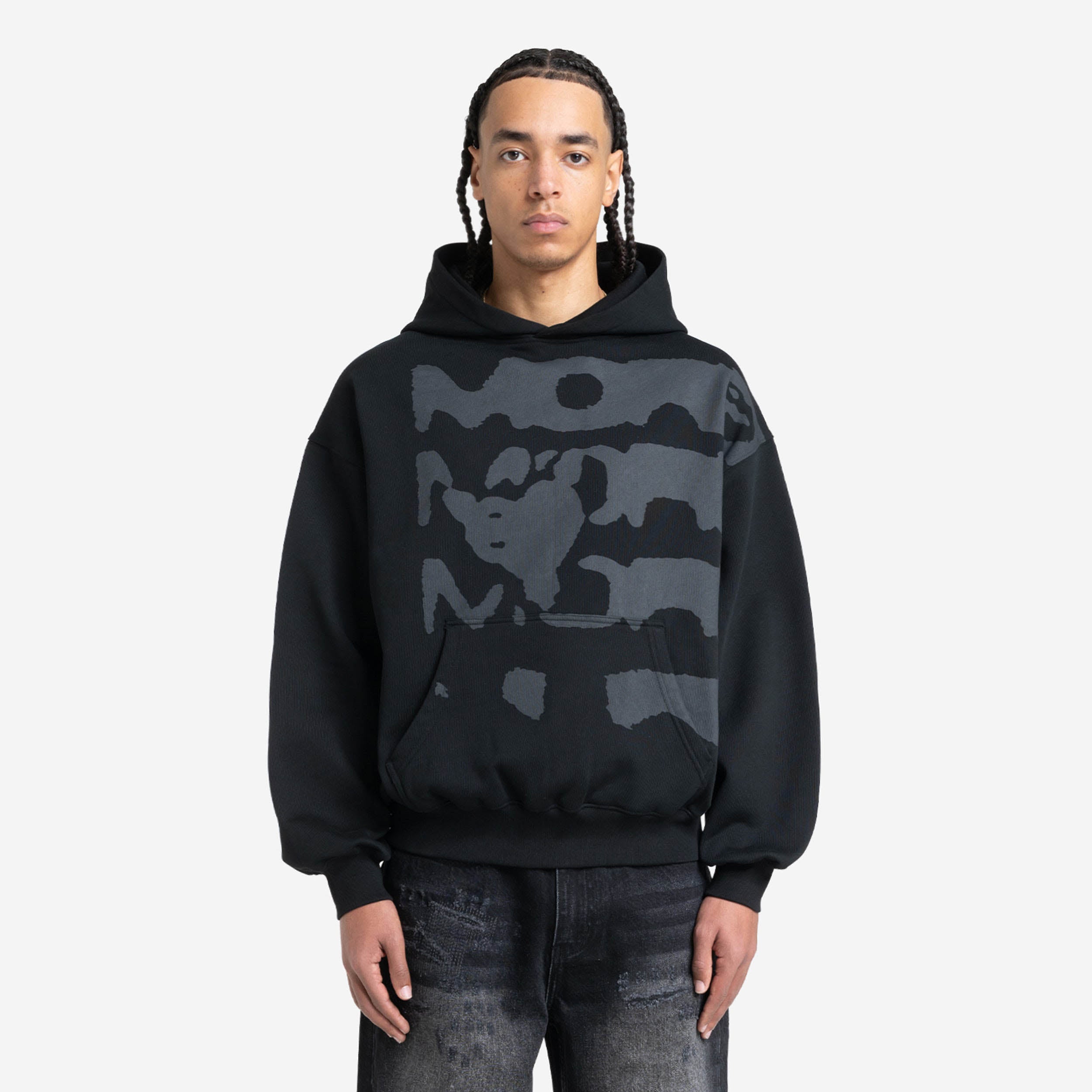 RADIANT CASH HOODIE ALL BLACK