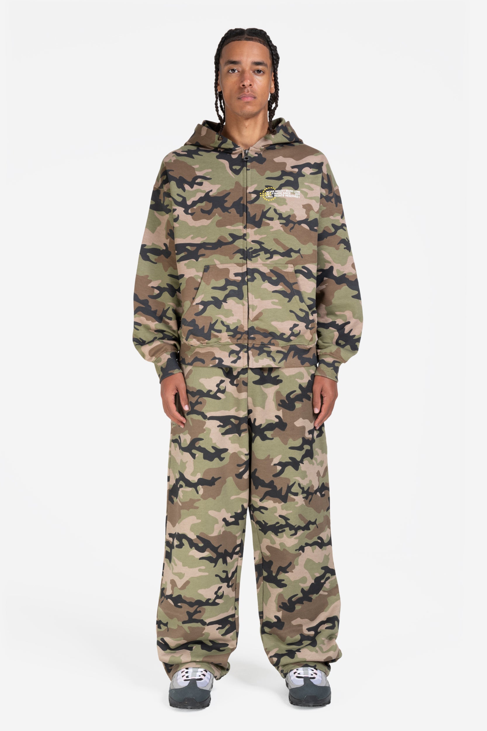 PROFIT ZIP HOODIE CAMO