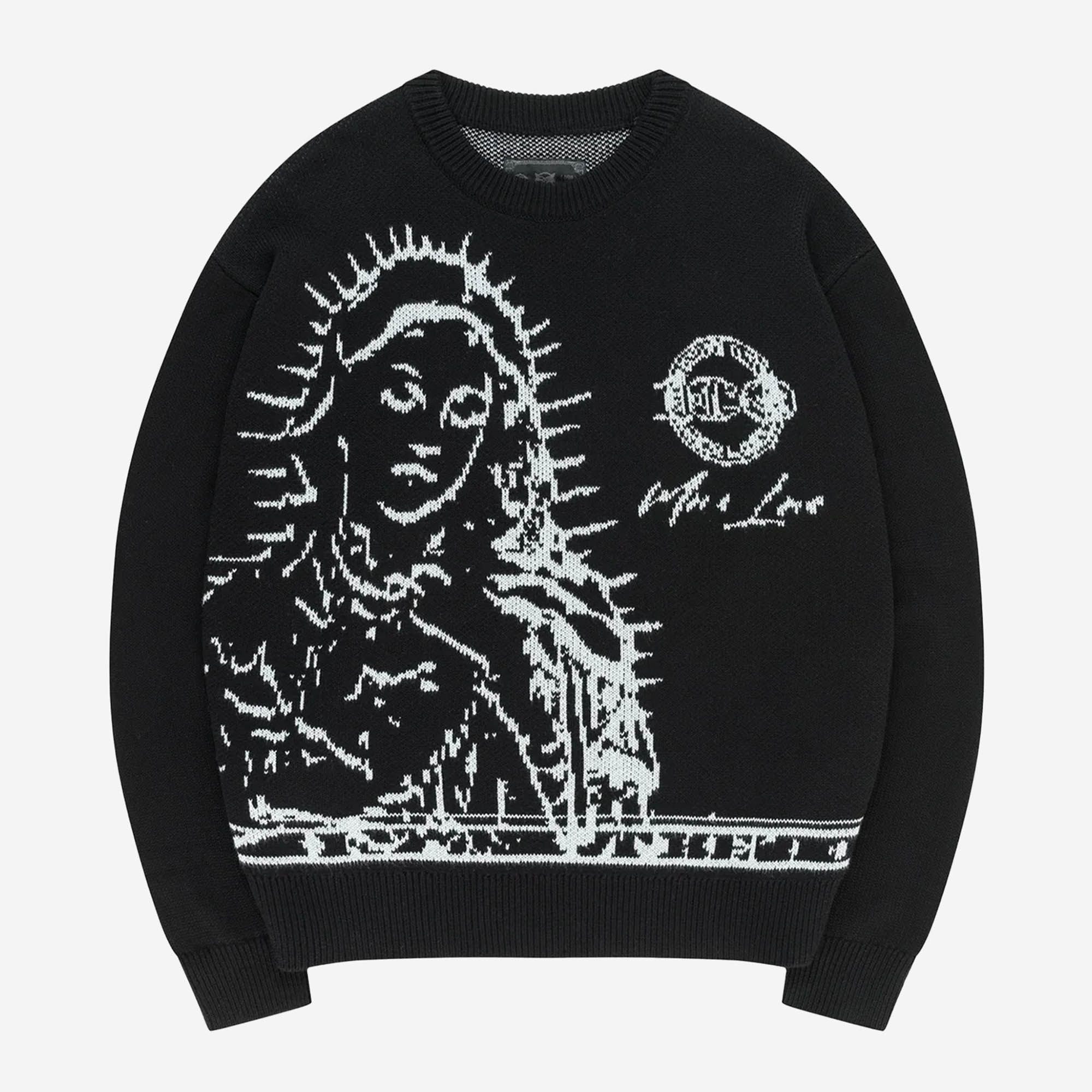 MORE BLESSINGS KNIT BLACK