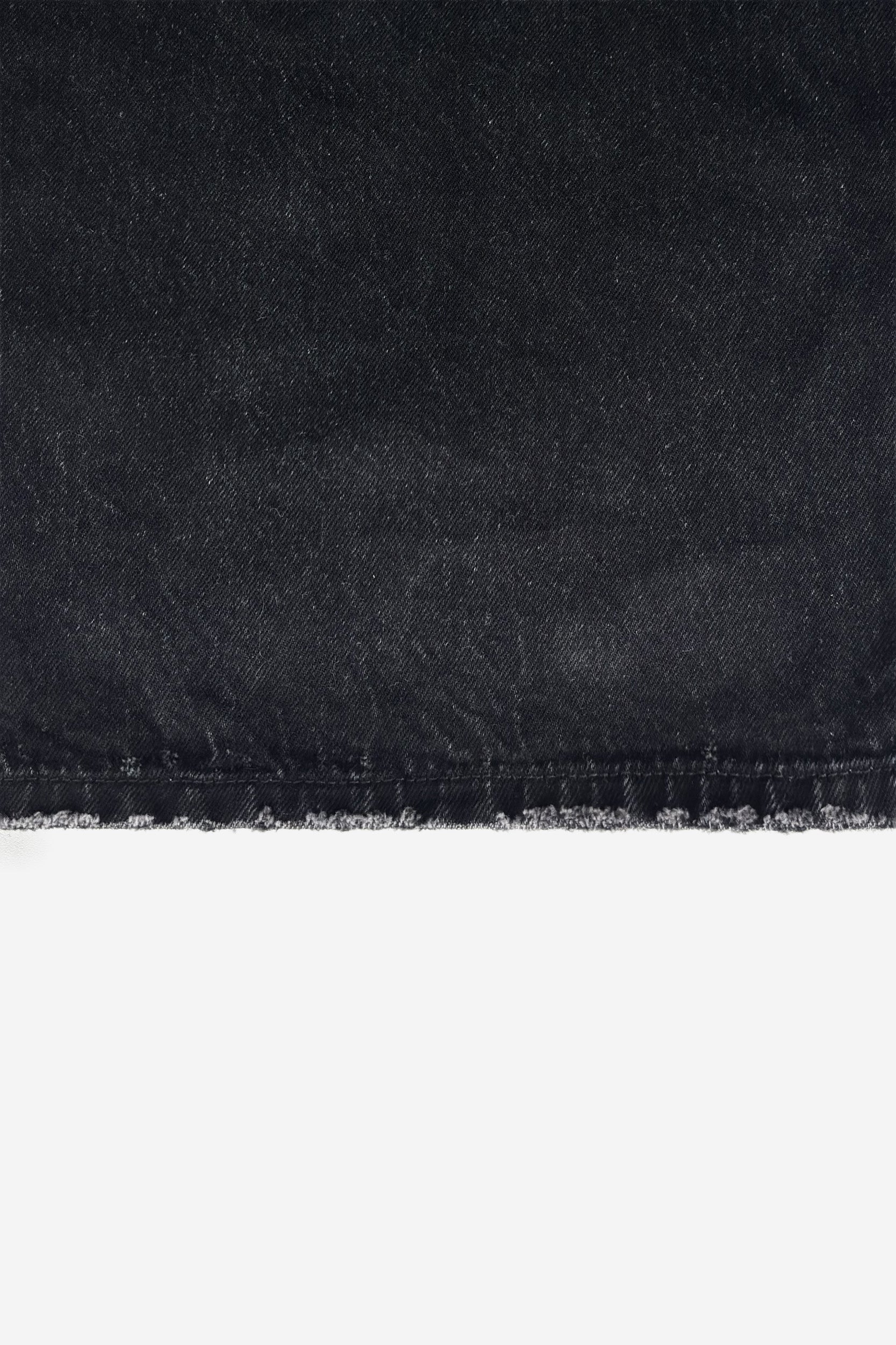 REPAIR DENIM BLACK IRON