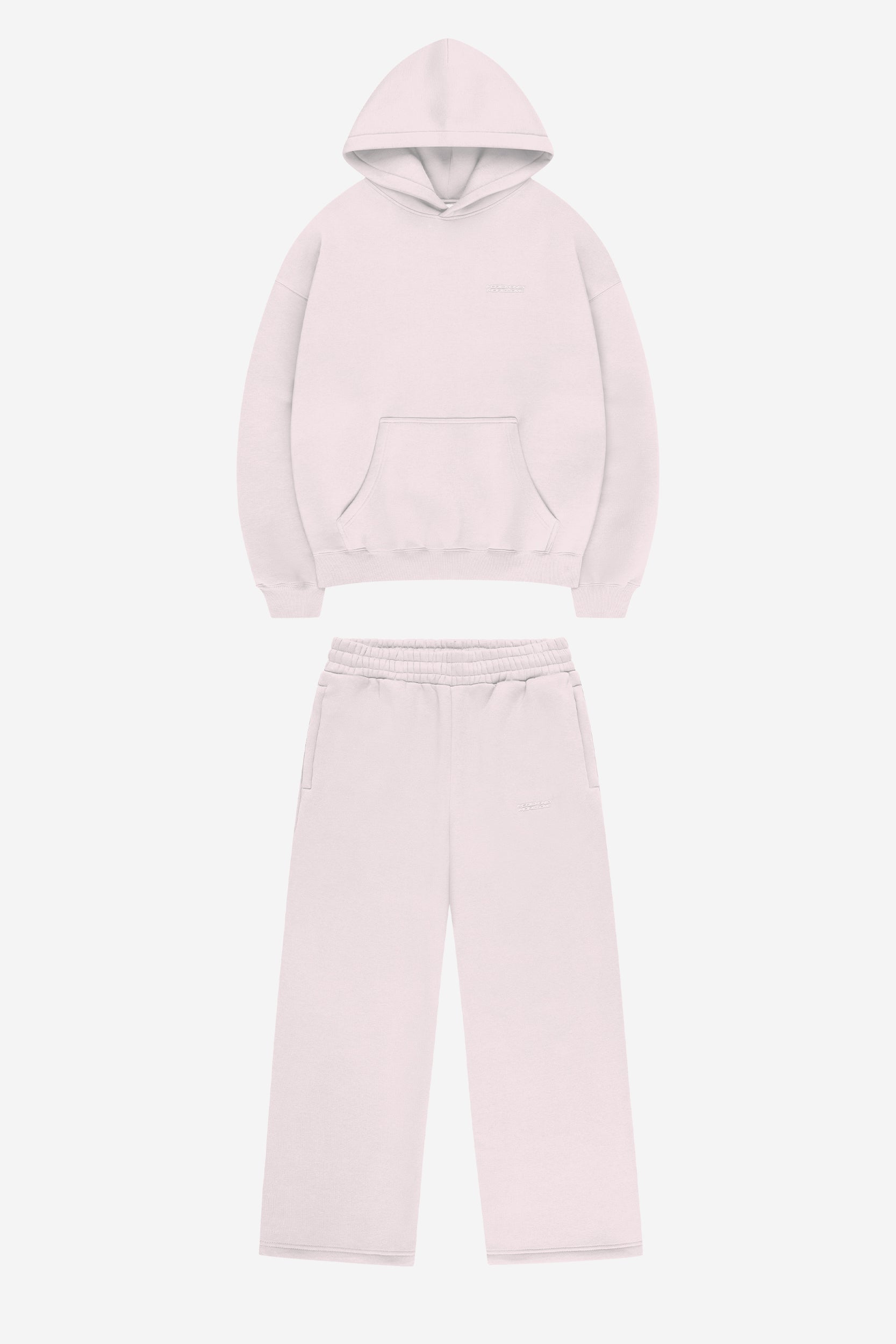 CLOUDS HOODIE + JOGGER PINK