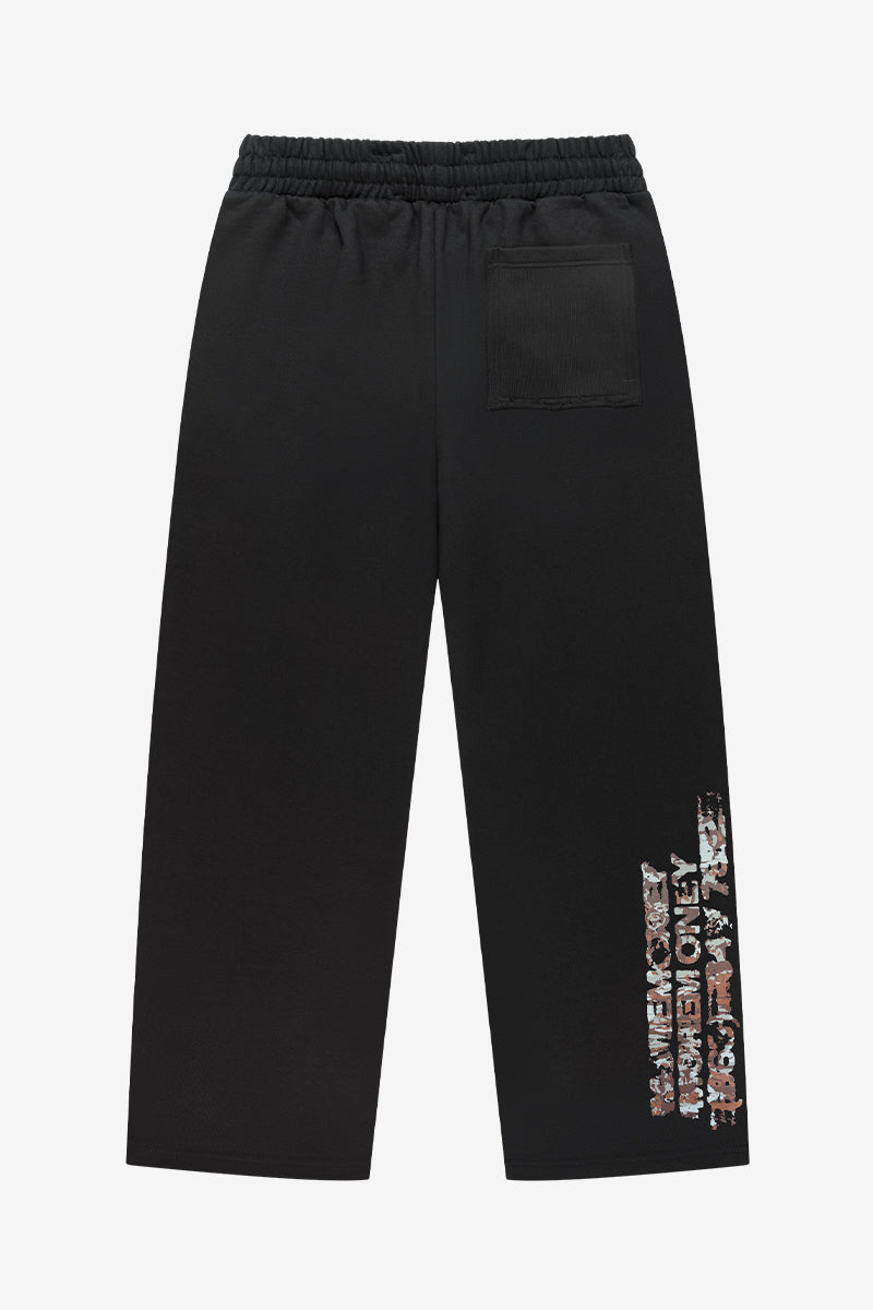MONEY CALLING FLATLOCK JOGGER BLACK