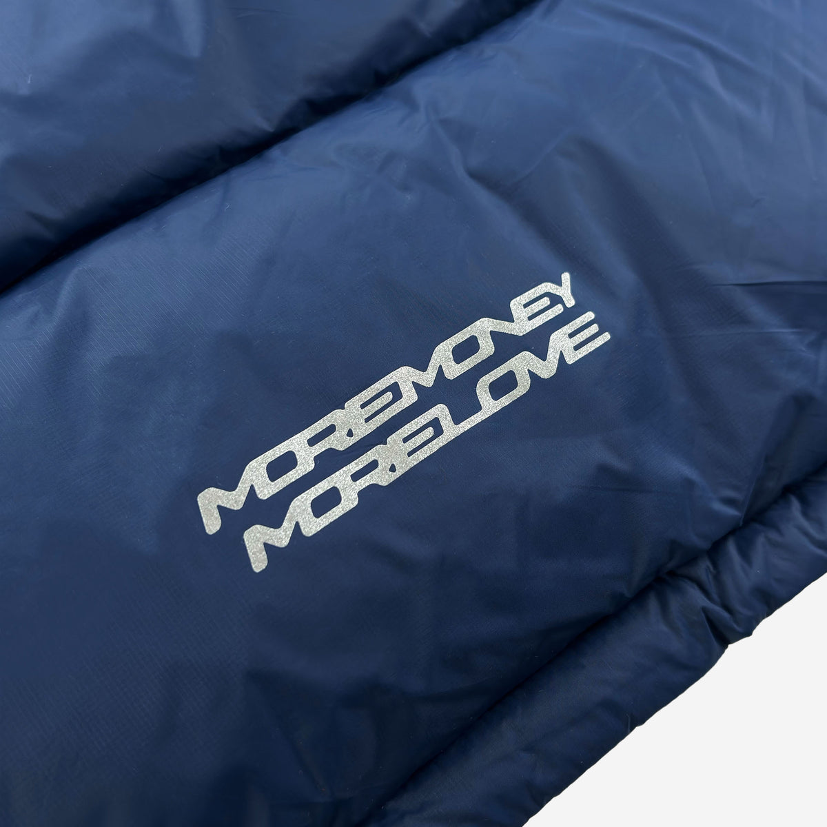 MORE MONEY BIG PUFFER NAVY