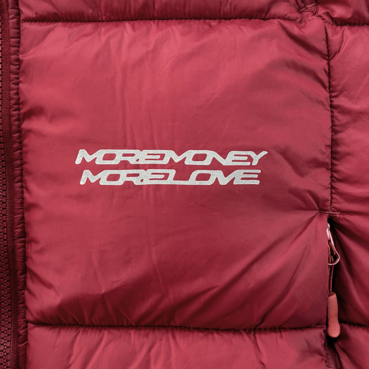 MORE MONEY BIG PUFFER BORDEAUX