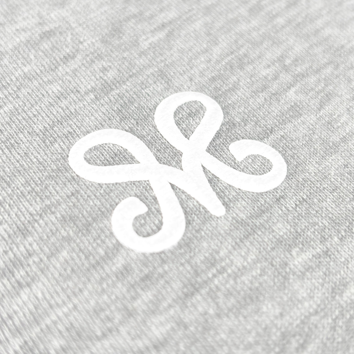 MONOGRAM LONGSLEEVE GREY MELANGE