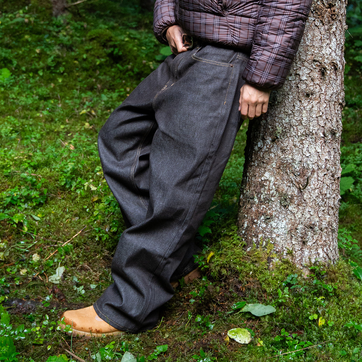 RAW BASE DENIM BROWN