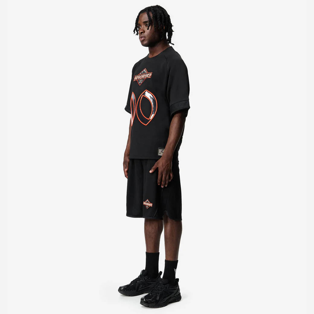 MORE MONEY MESH JERSEY BLACK