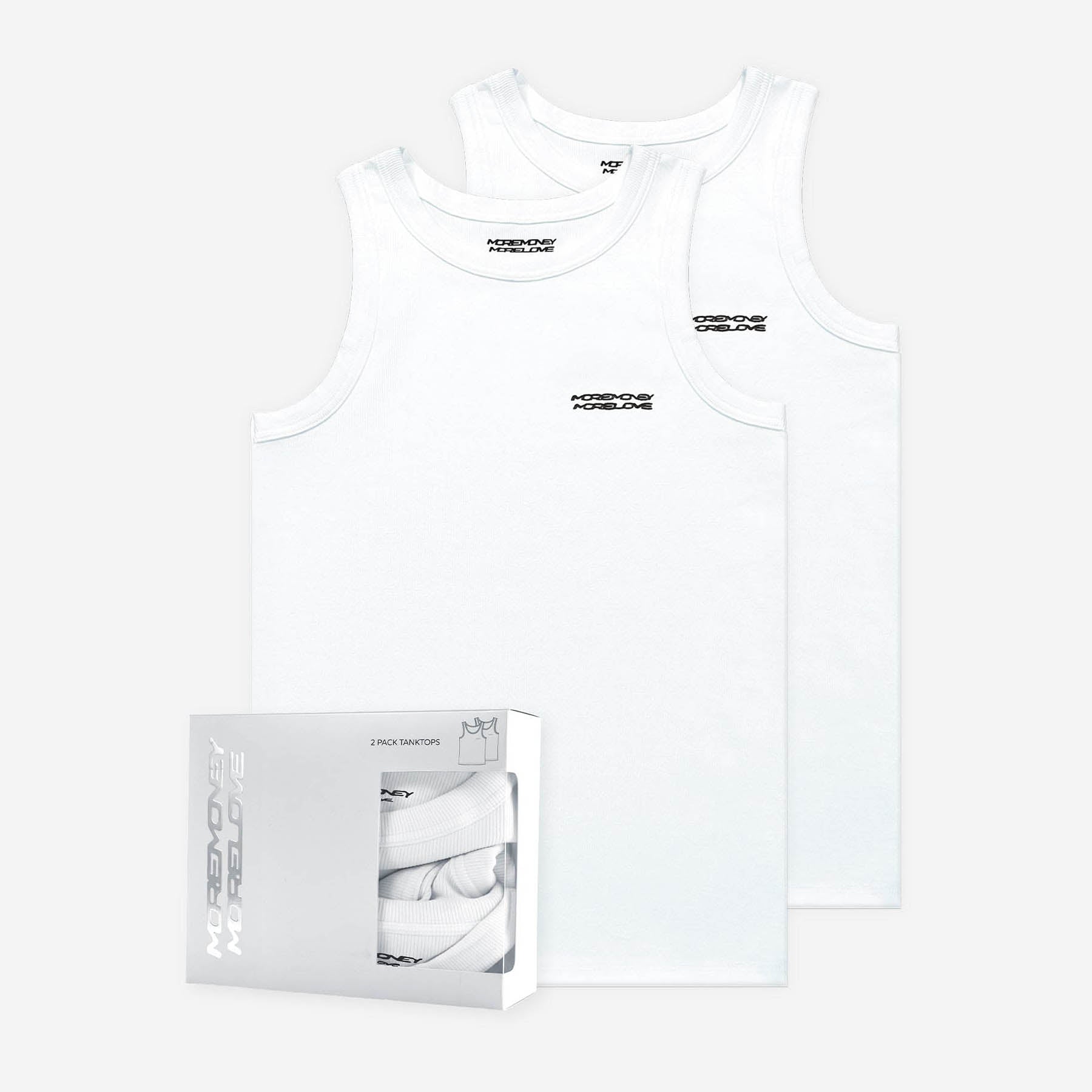 TANKTOP WHITE (2-PACK)