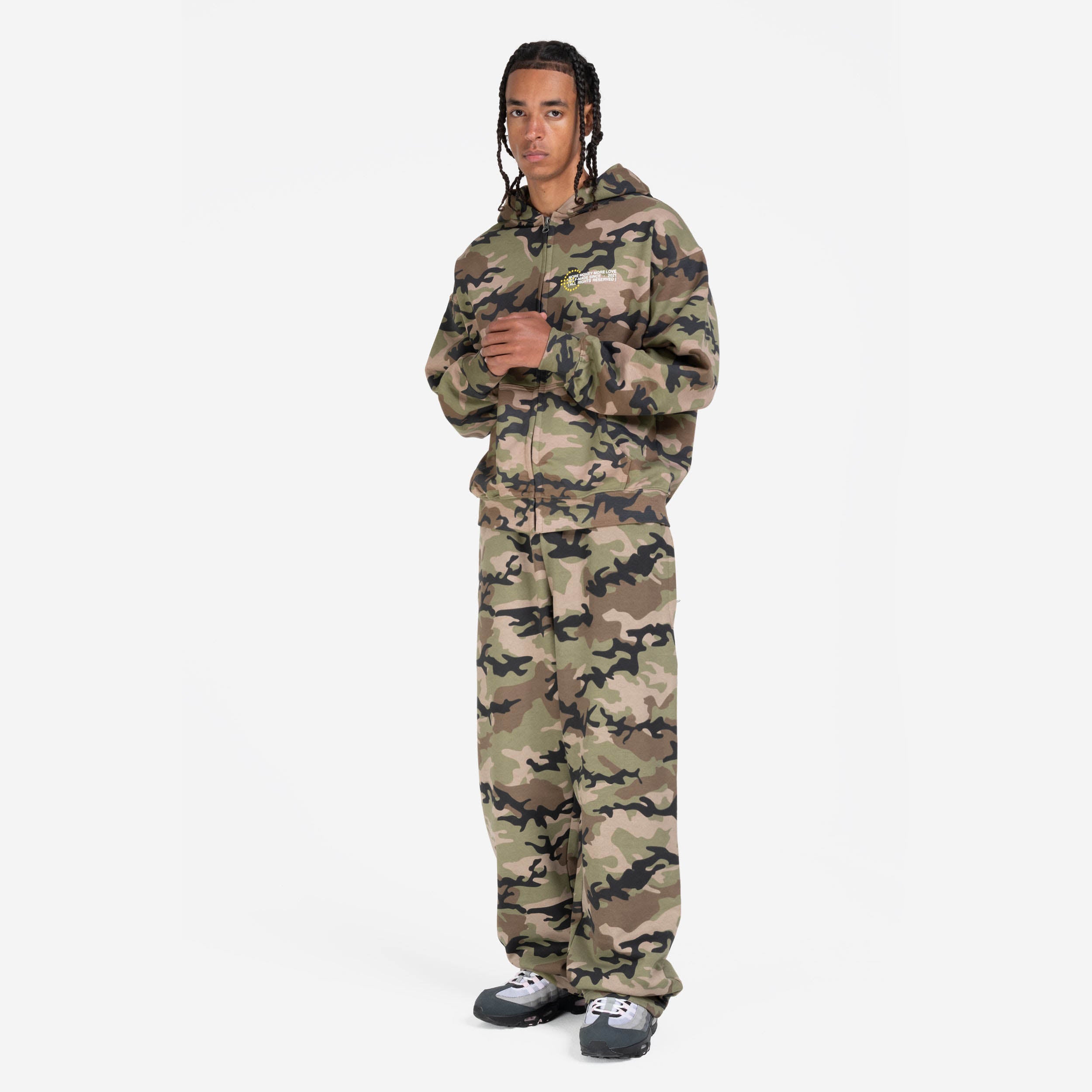 PROFIT ZIP HOODIE CAMO