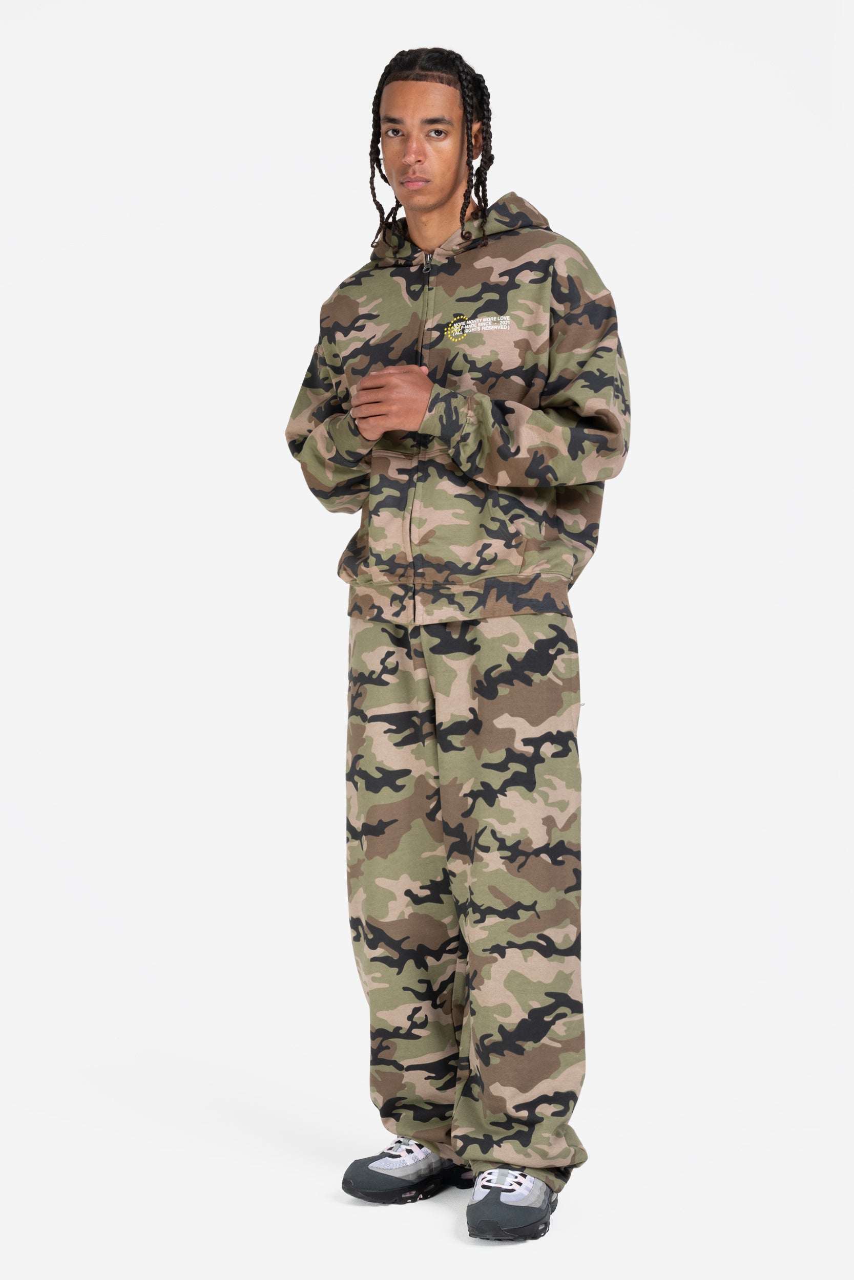 PROFIT ZIP HOODIE CAMO