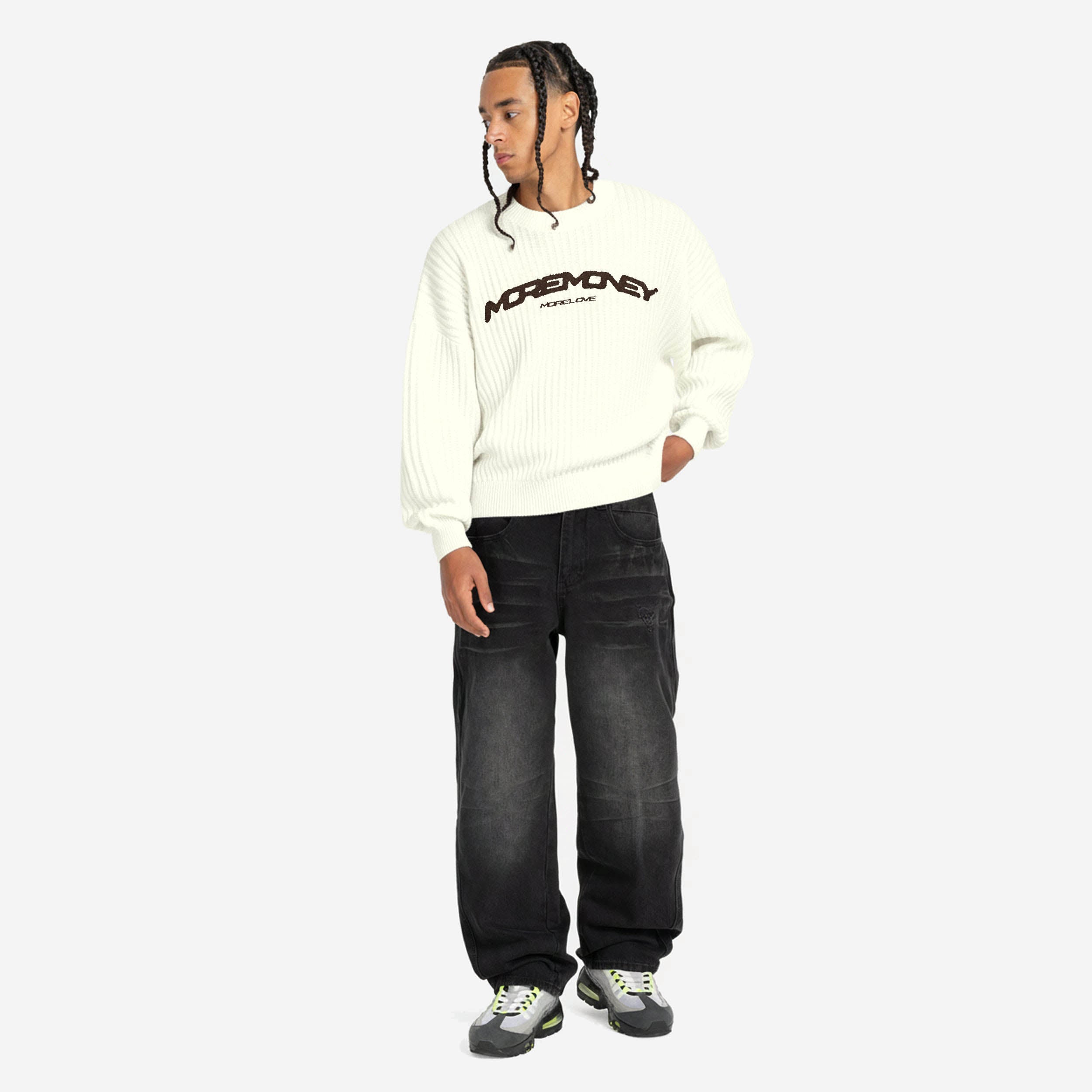 ELITE KNIT SWEATER CREAM