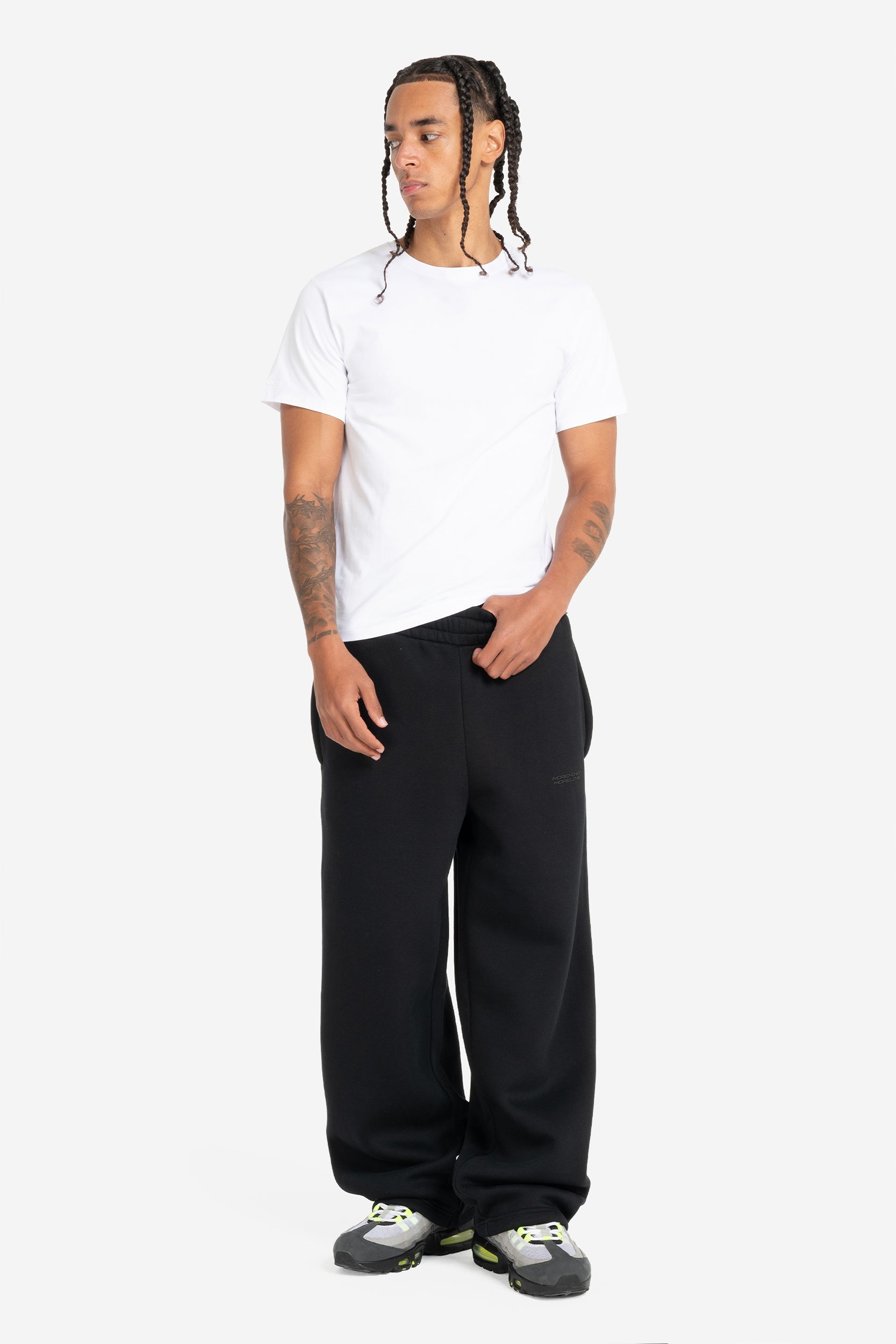 SLIM FIT TEE WHITE (2-PACK)