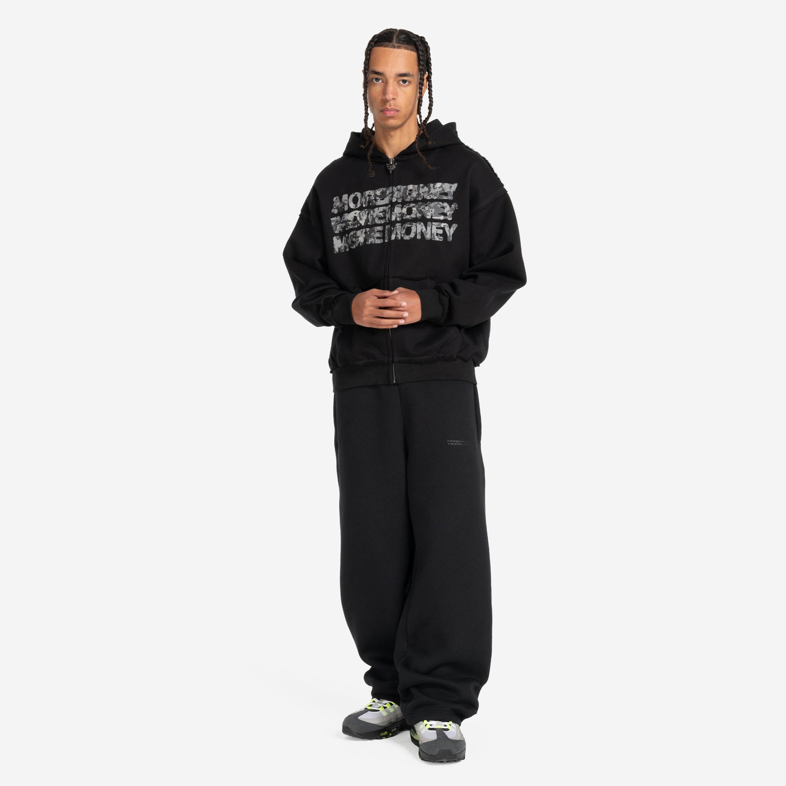 MONEY CALLING FLATLOCK ZIP BLACK