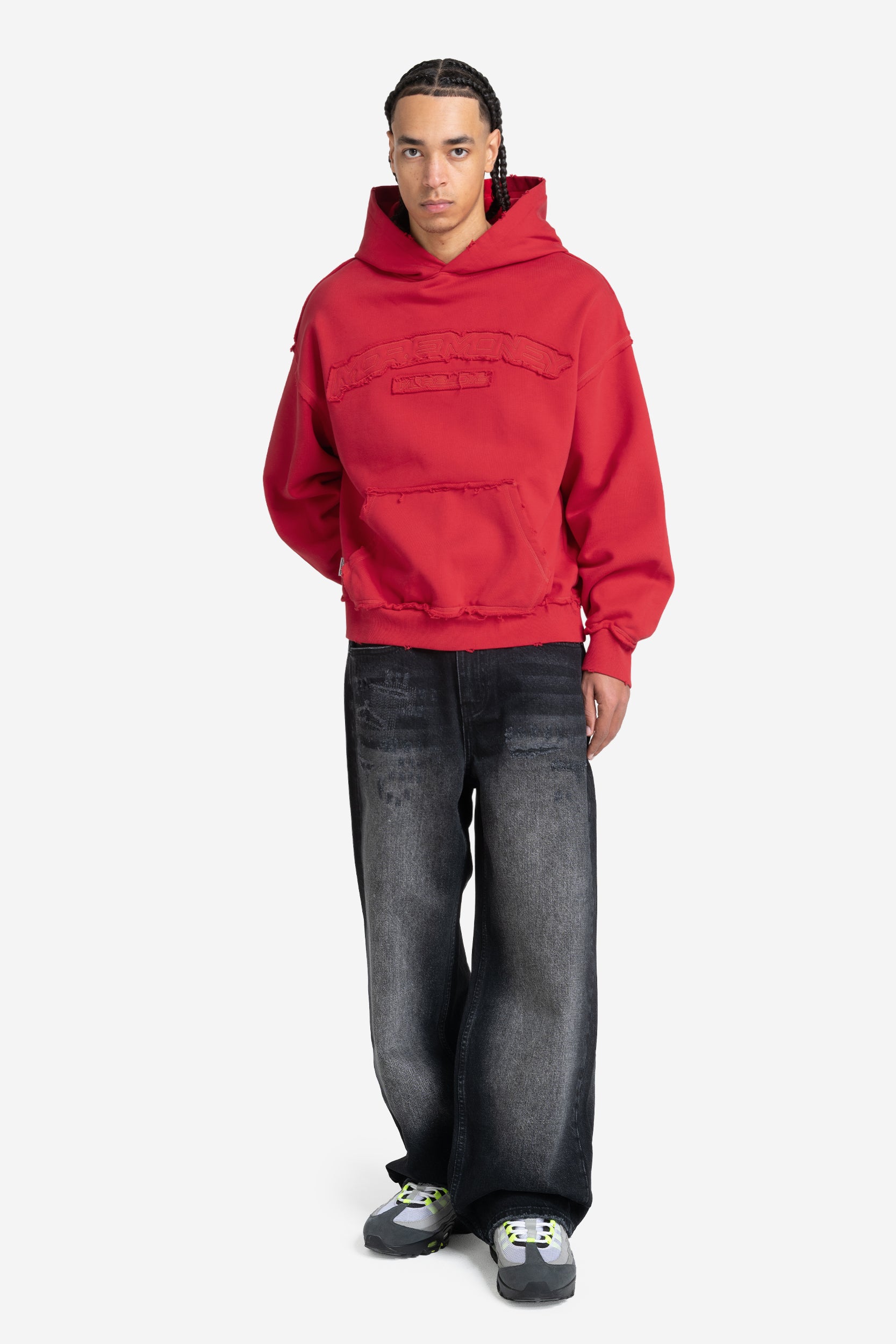 ROUGH HOODIE RED