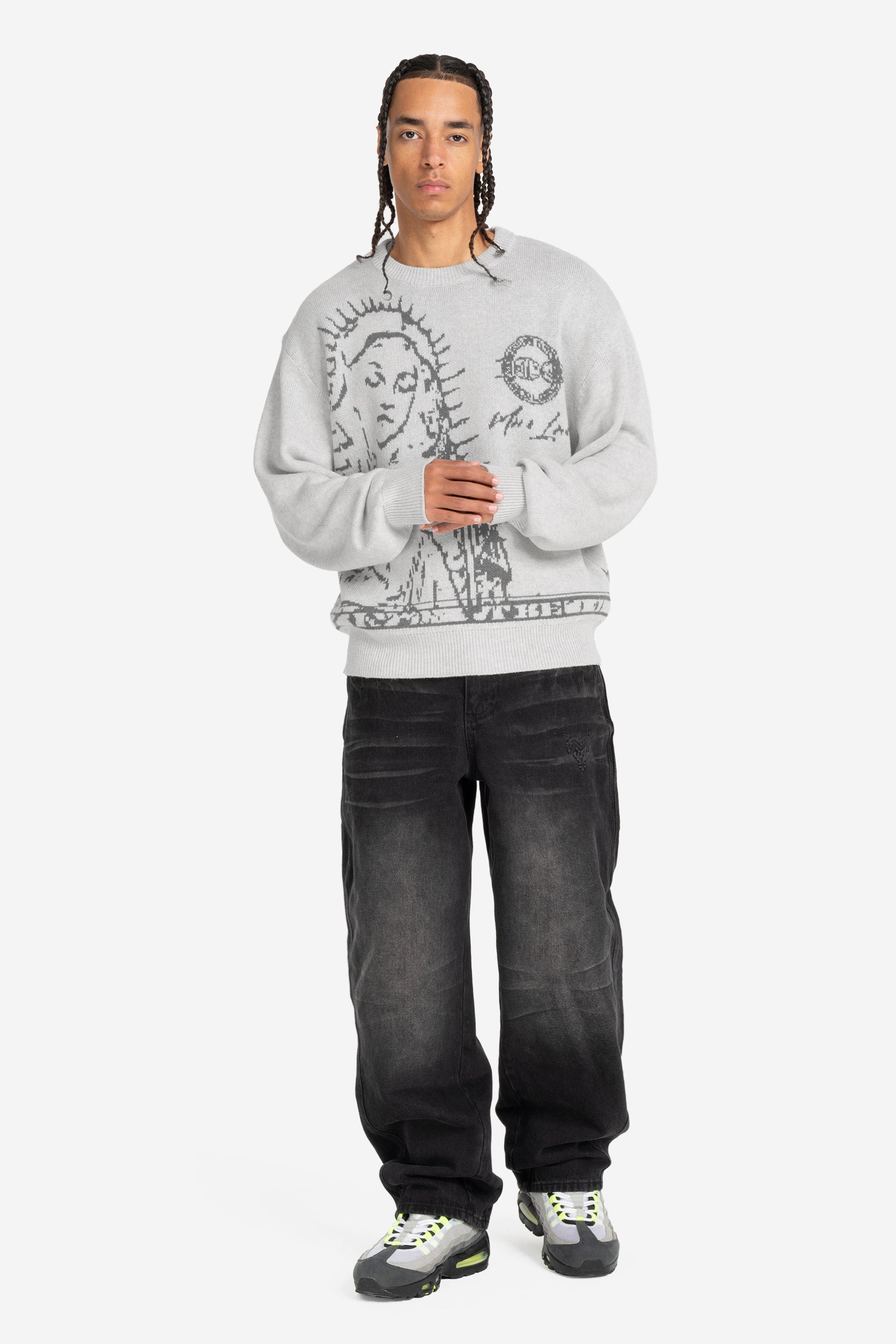 MORE BLESSINGS KNIT GREY