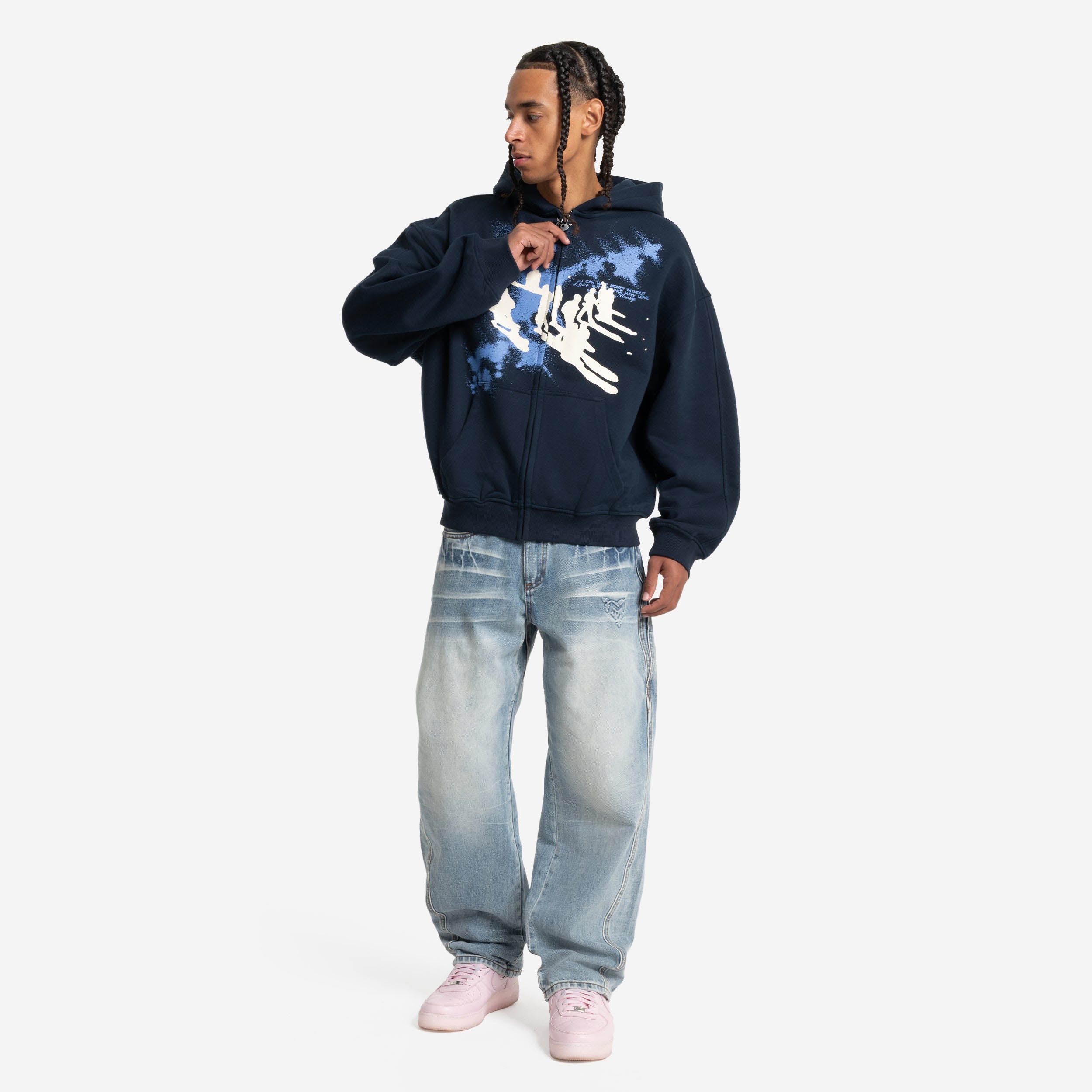 TRANSCENDENTAL ZIP NAVY