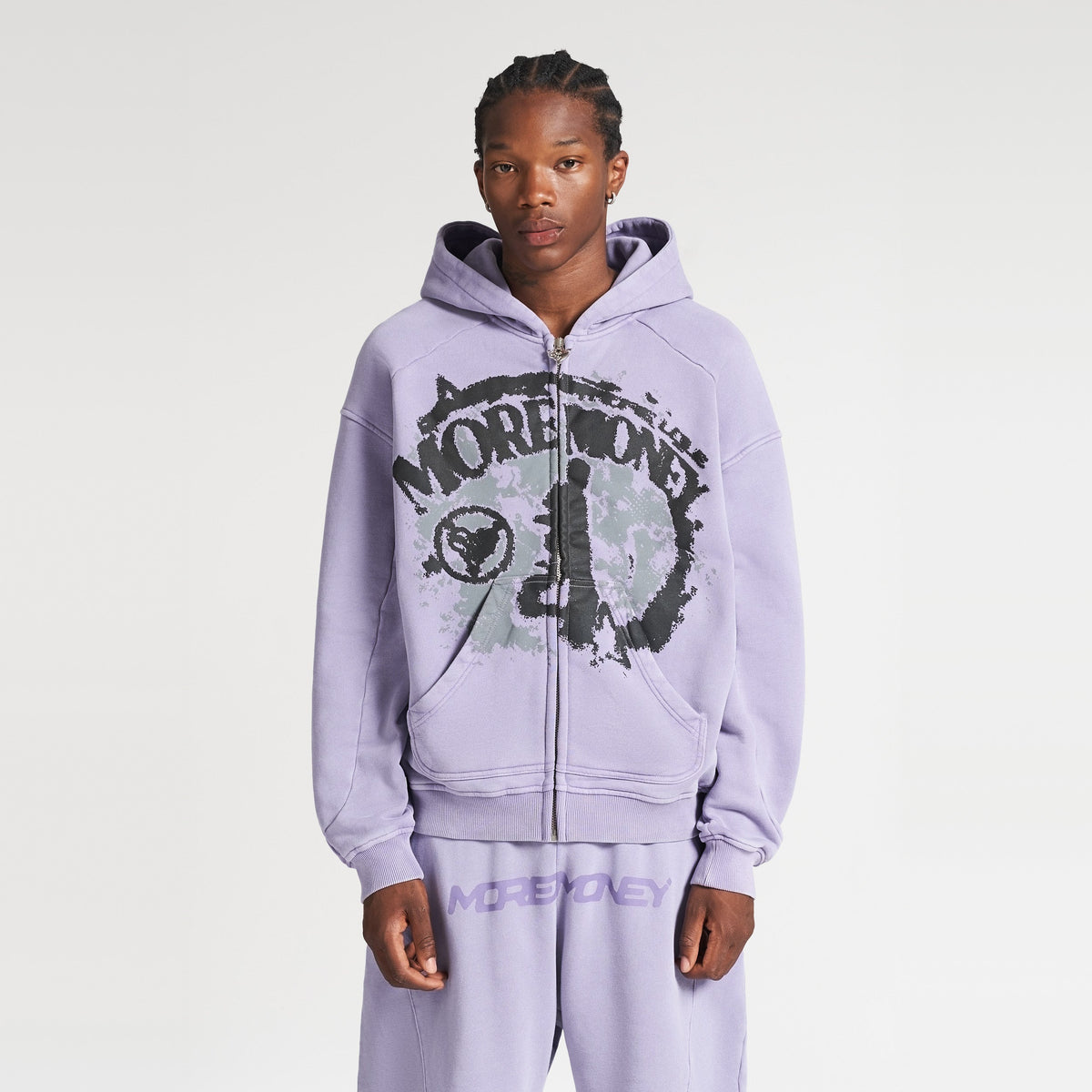 SHADOW WALK ZIP PURPLE WASHED