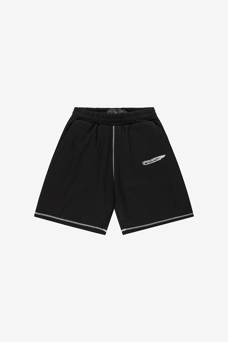FLATLOCK BASE SHORTS BLACK