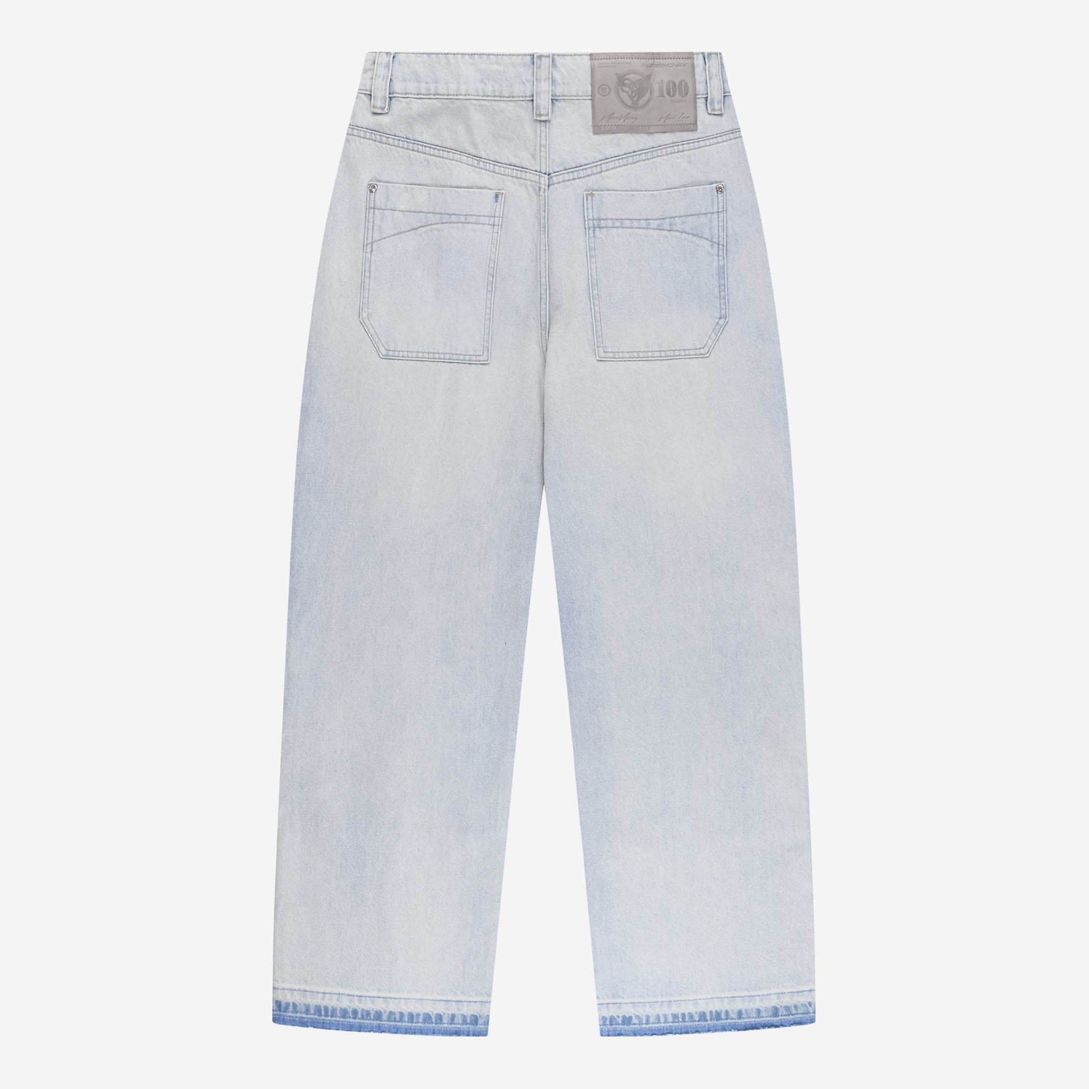 RHINESTONE CARPENTER DENIM BLUE