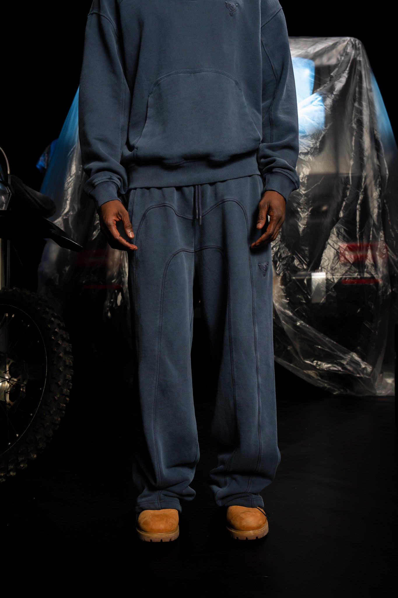 STACKS JOGGER DARK NAVY