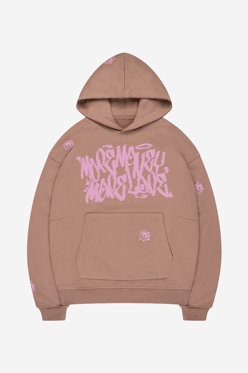 MOST WANTED HOODIE BROWN