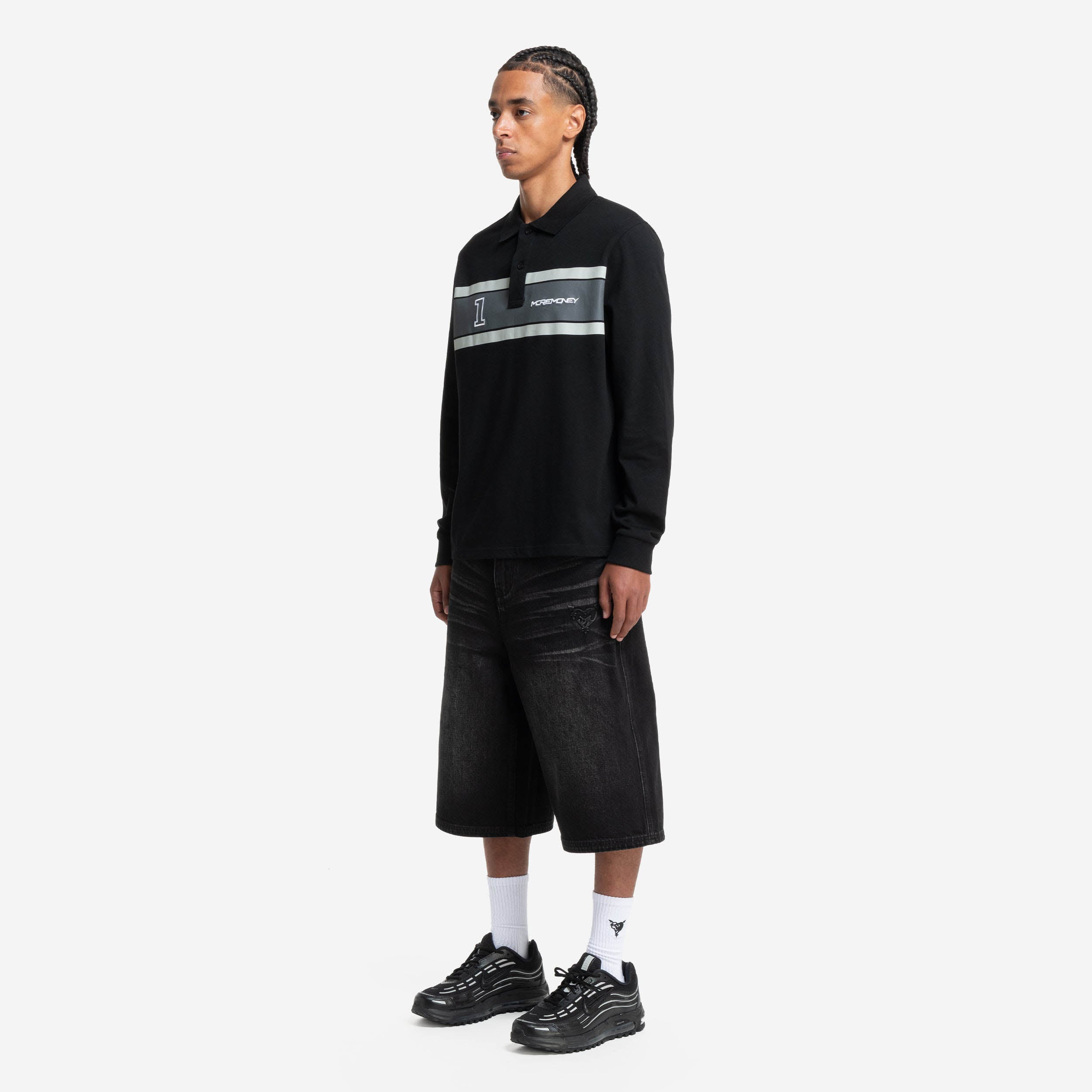 RUGBY LONGSLEEVE BLACK