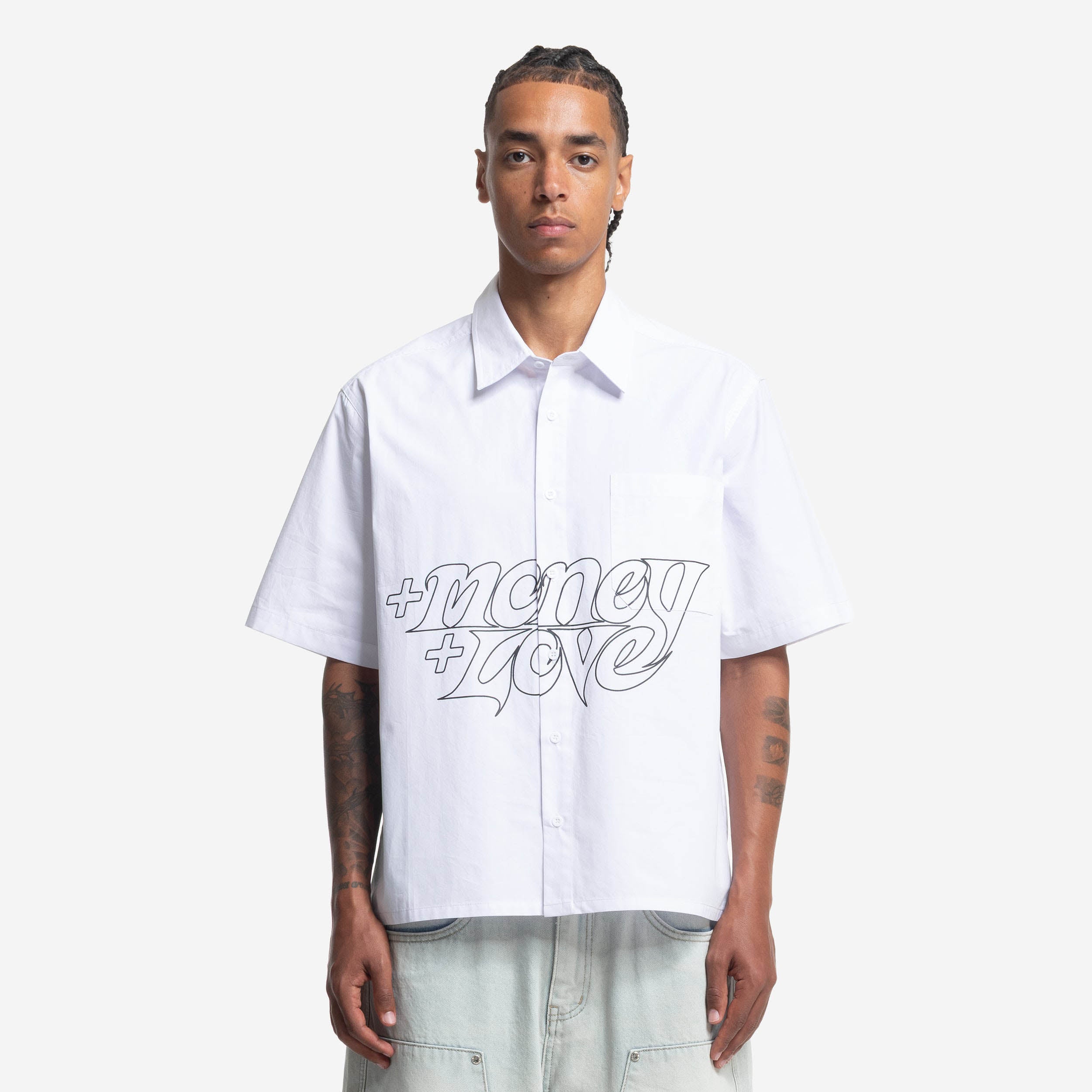 PLUS SUMMER SHIRT WHITE