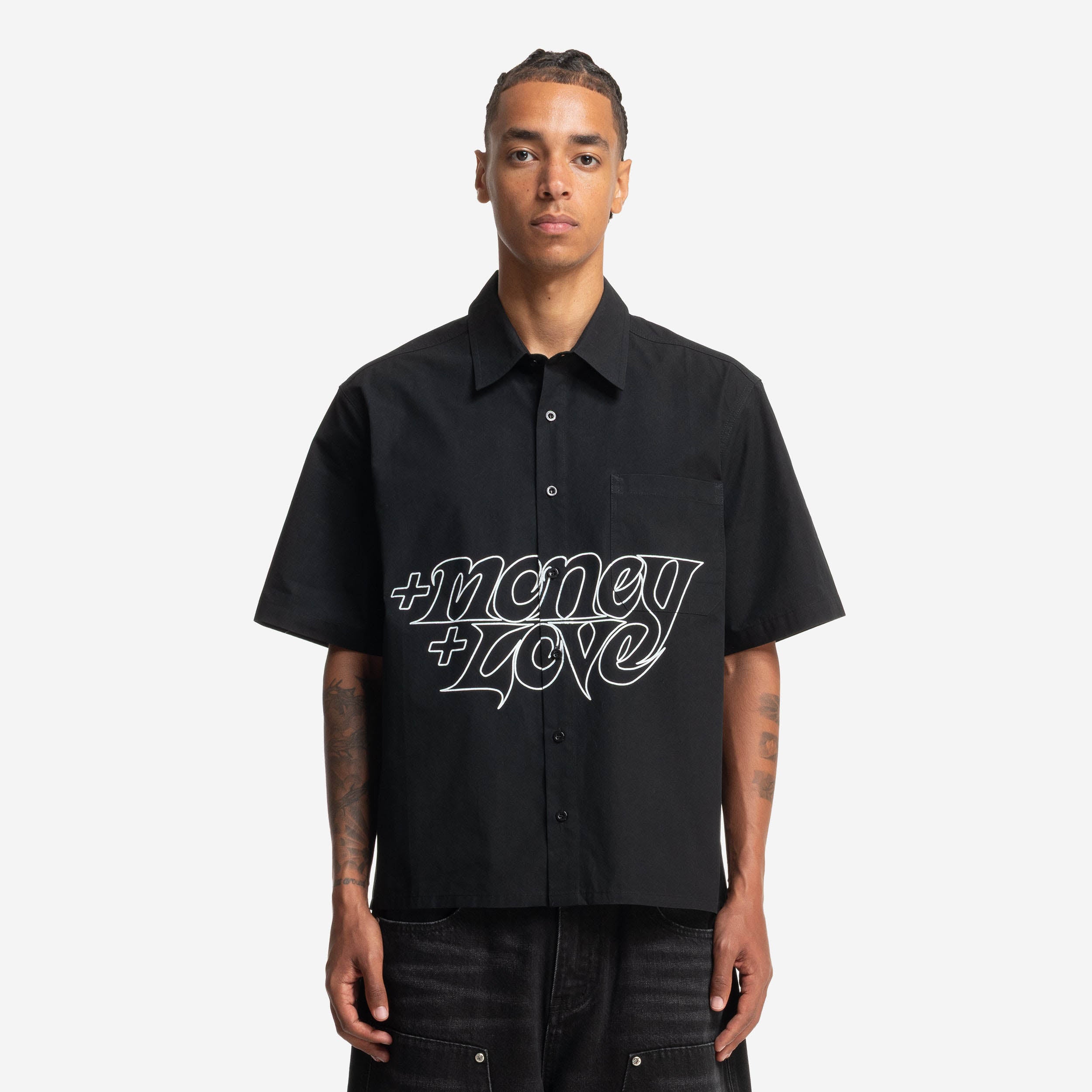 PLUS SUMMER SHIRT BLACK
