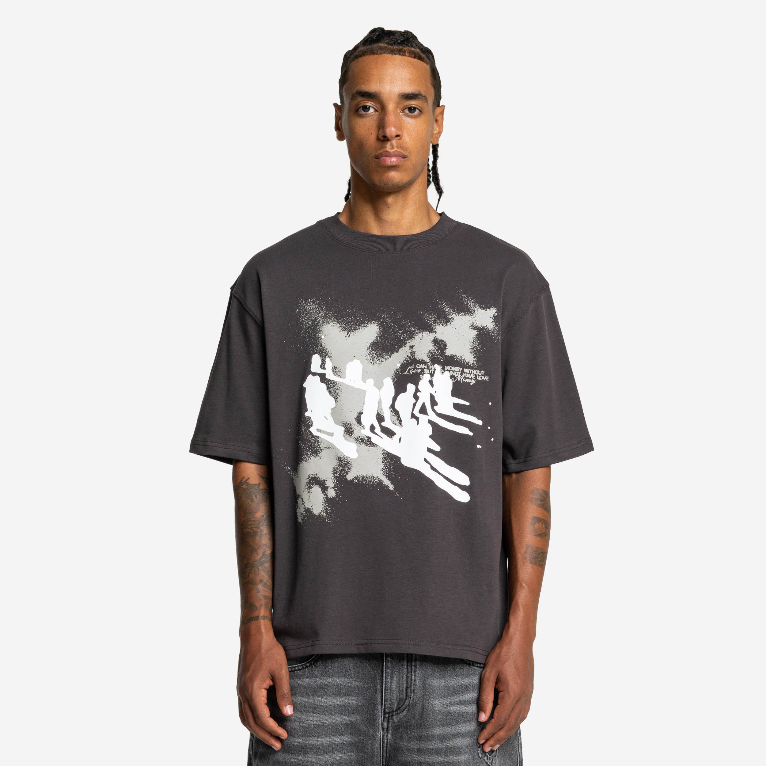 TRANSCENDENTAL TEE DARK GREY