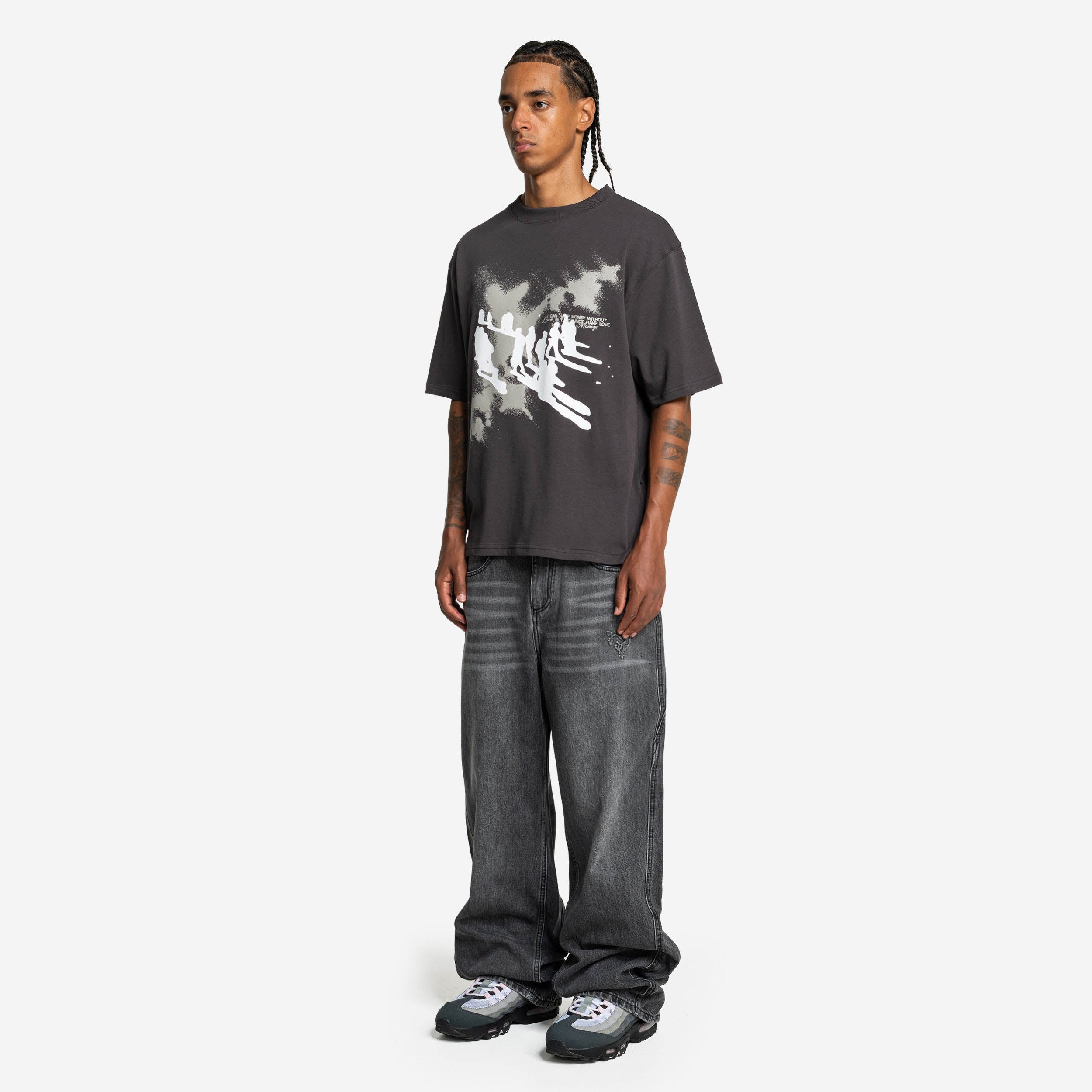 TRANSCENDENTAL TEE DARK GREY