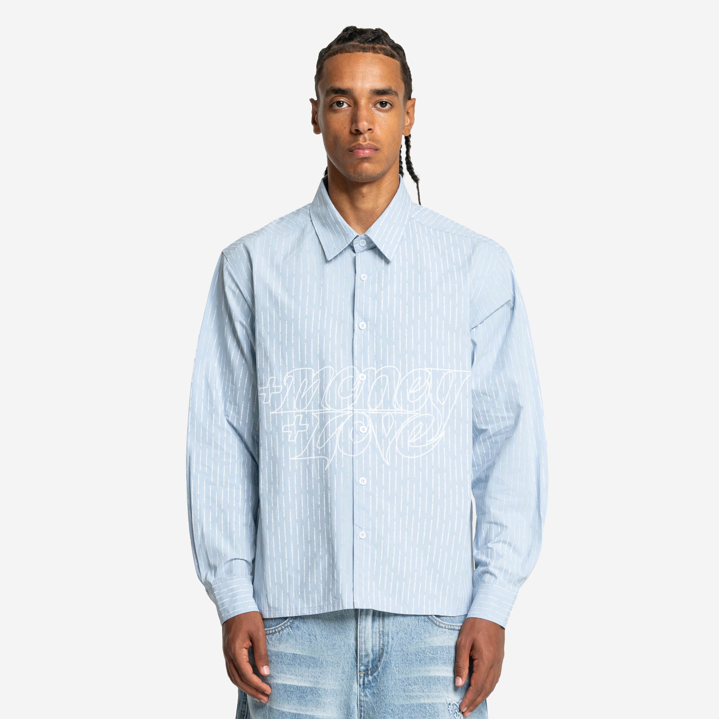 LONGSLEEVE SHIRT BLUE
