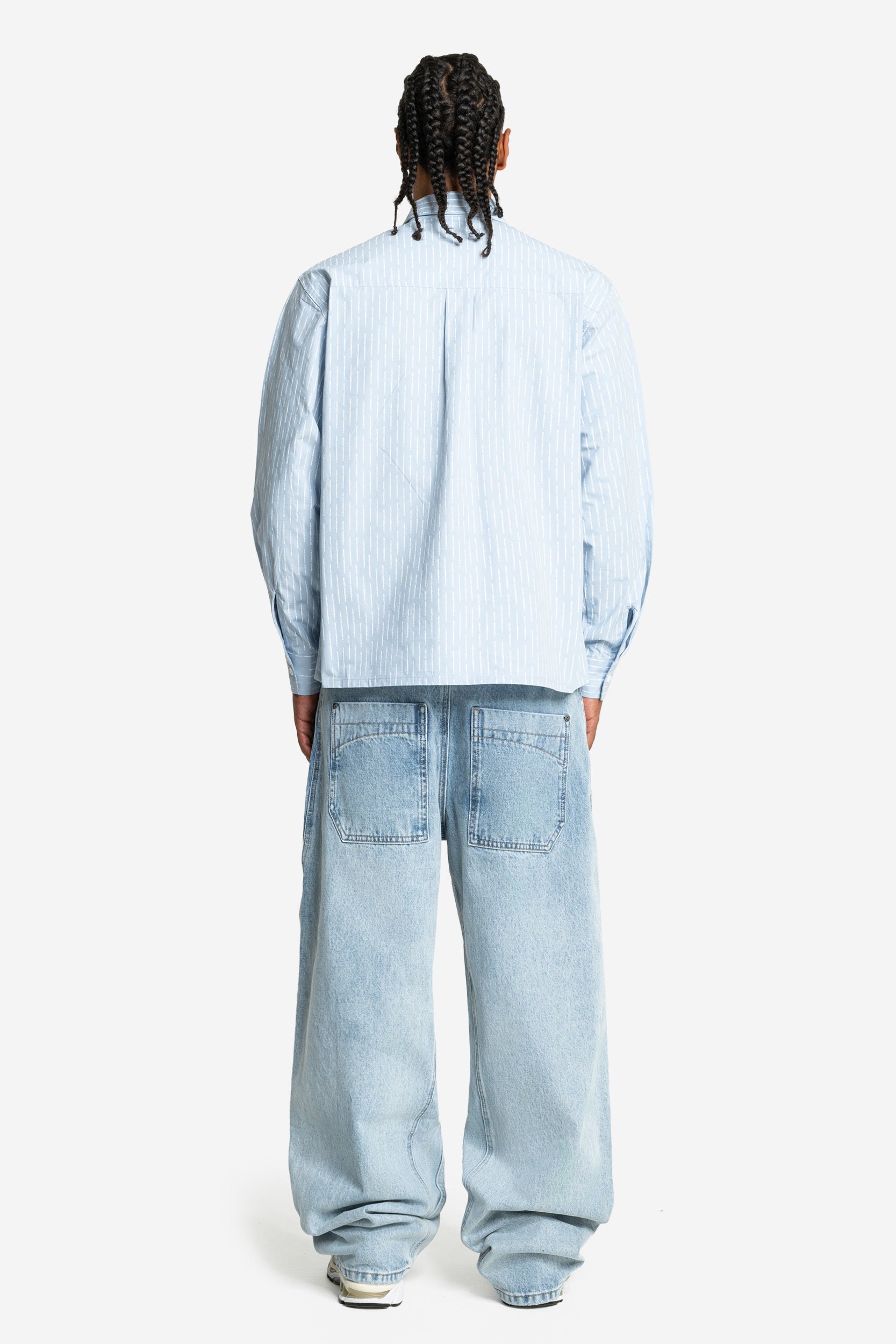 LONG-SLEEVE SHIRT BLUE