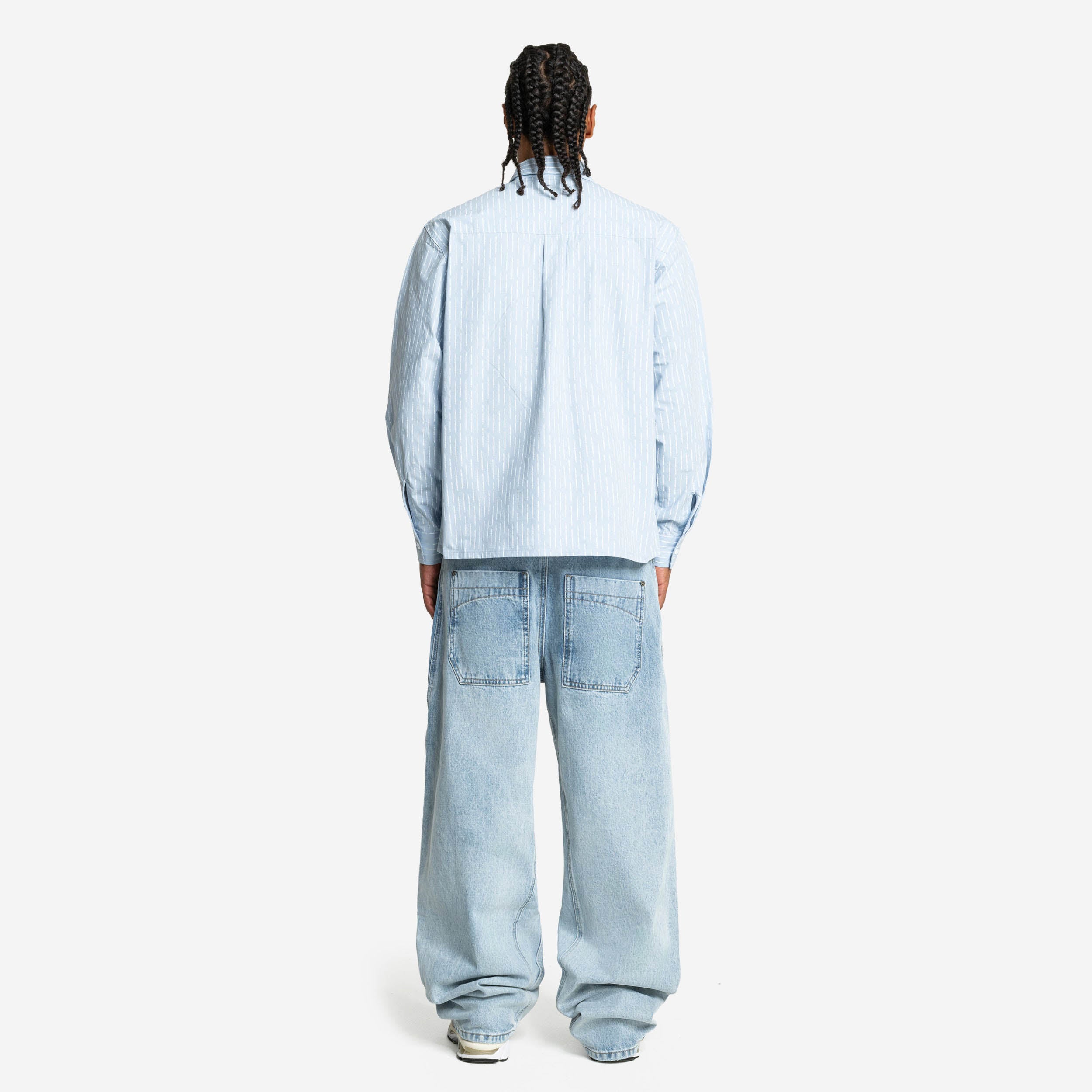 LONG-SLEEVE SHIRT BLUE