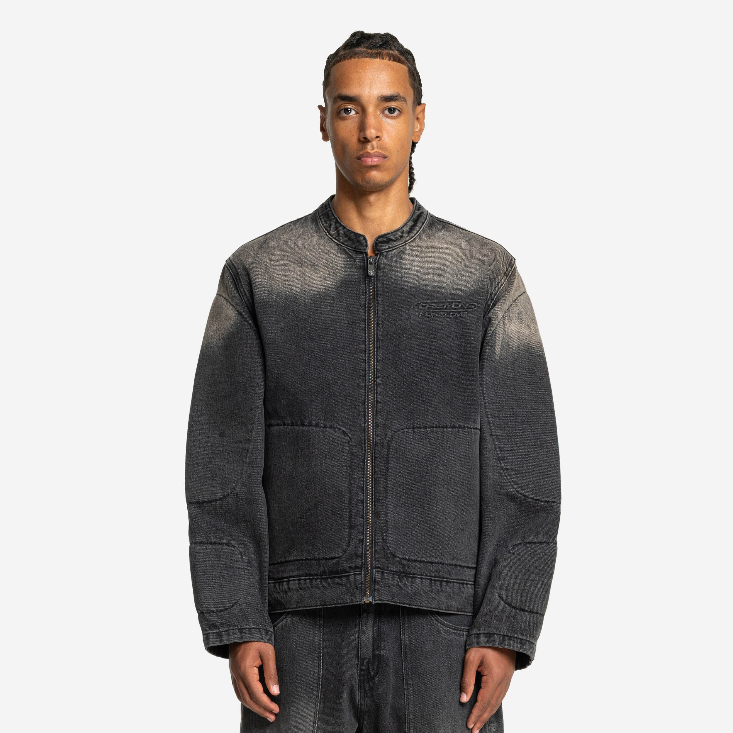 PADDED DENIM JACKET